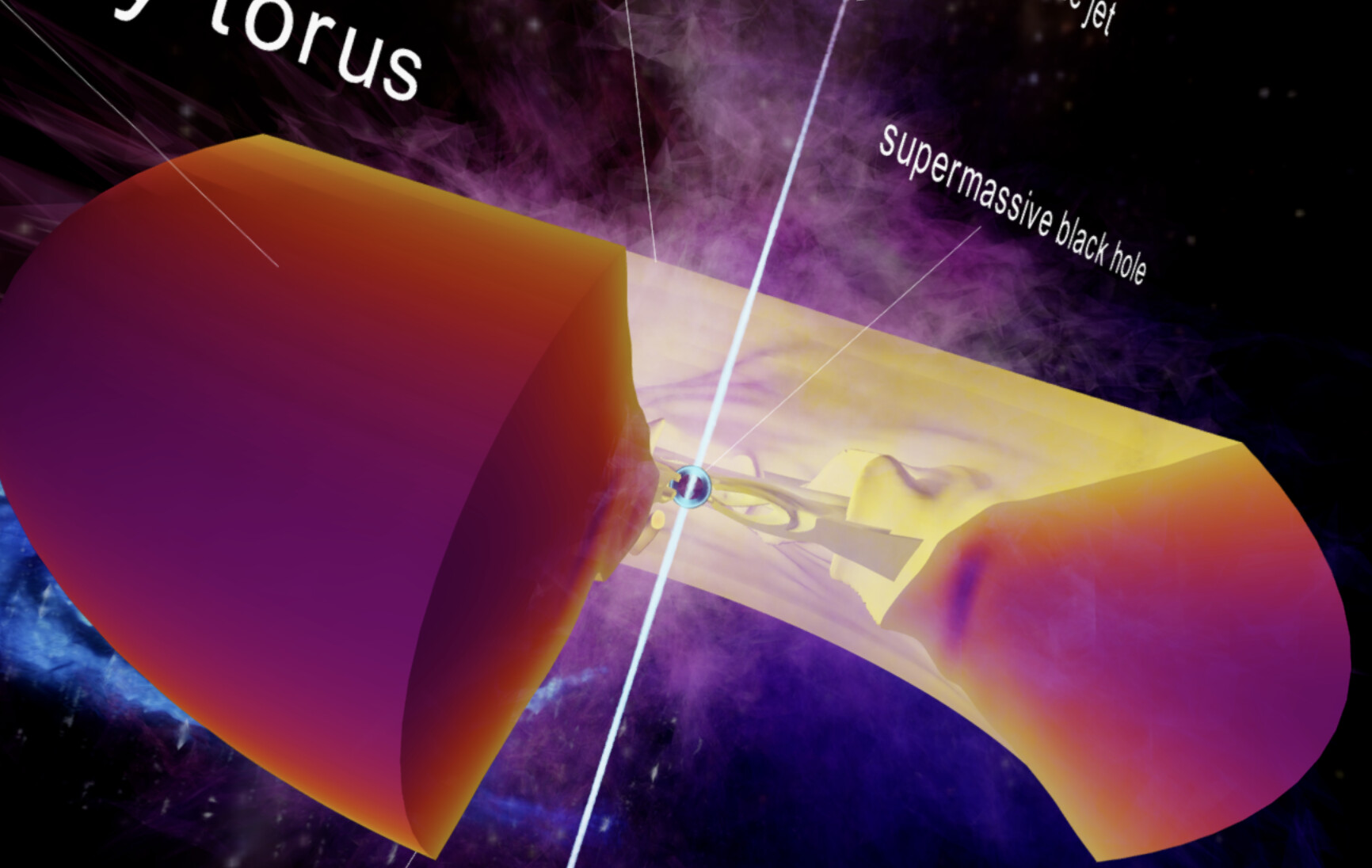 Salvatore Orlando Structure of an Active Galactic Nucleus (AGN)