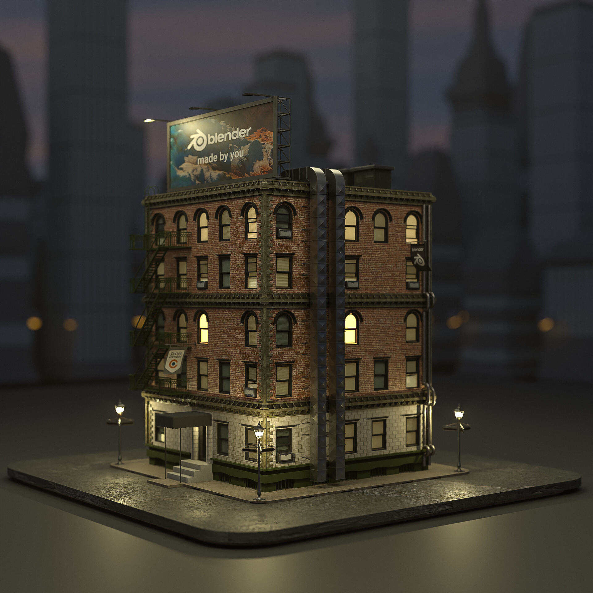 ArtStation Blender headquarters in Kharkiv )