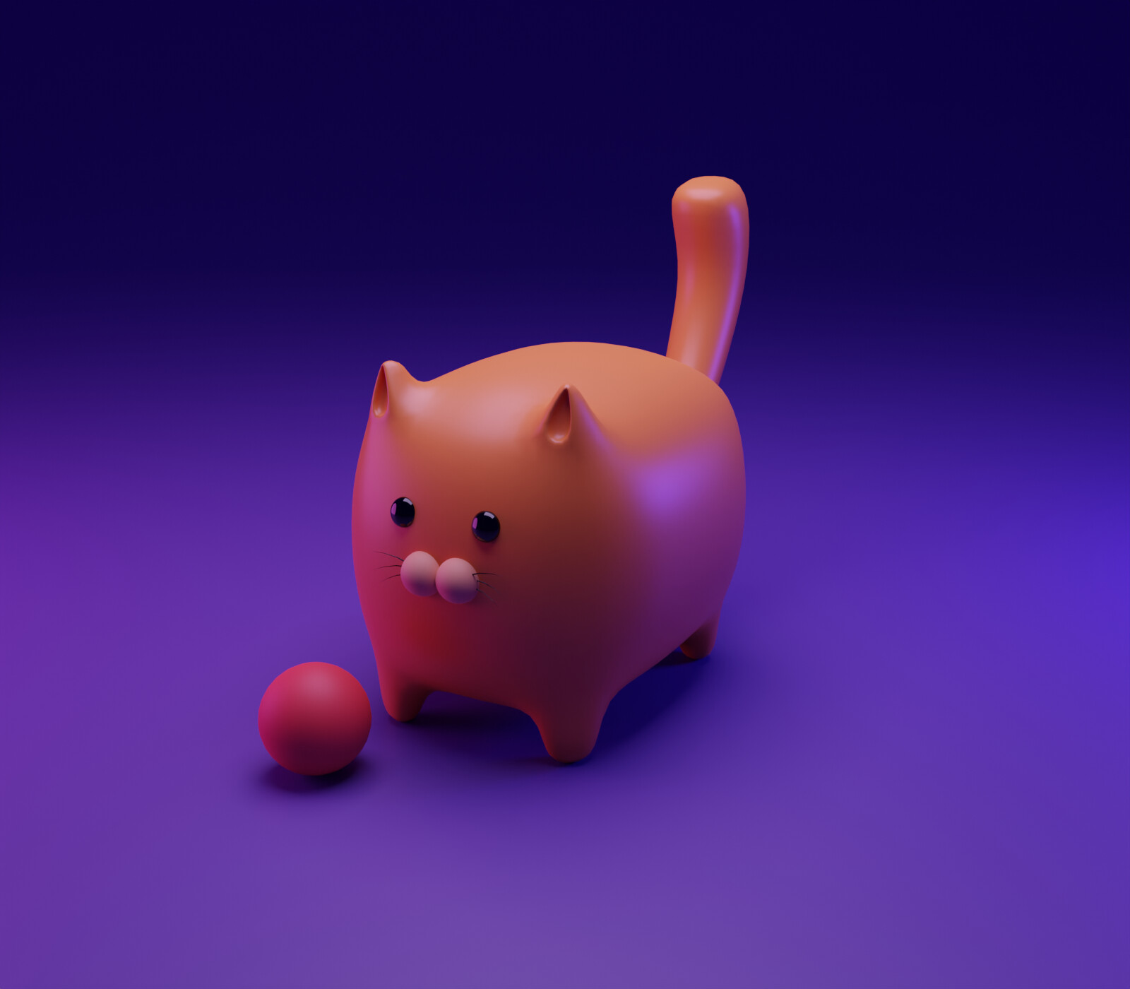 ArtStation Bread Loaf Cat