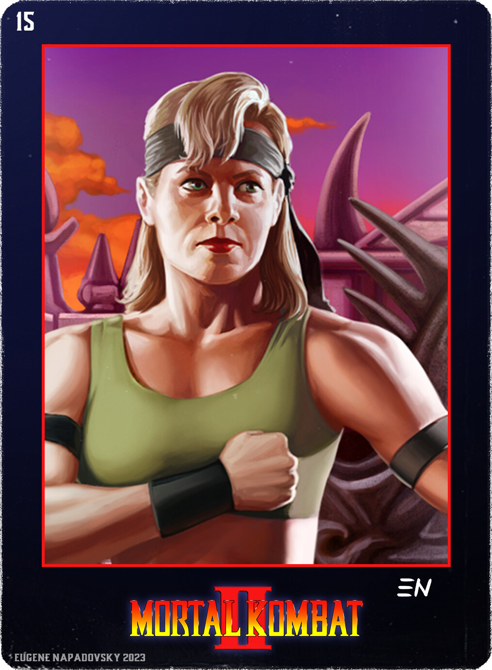 ArtStation - Mortal Kombat 2 30 anniversary Poster