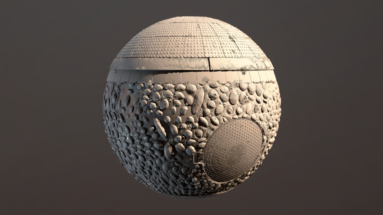 Sculpt details - no albedo