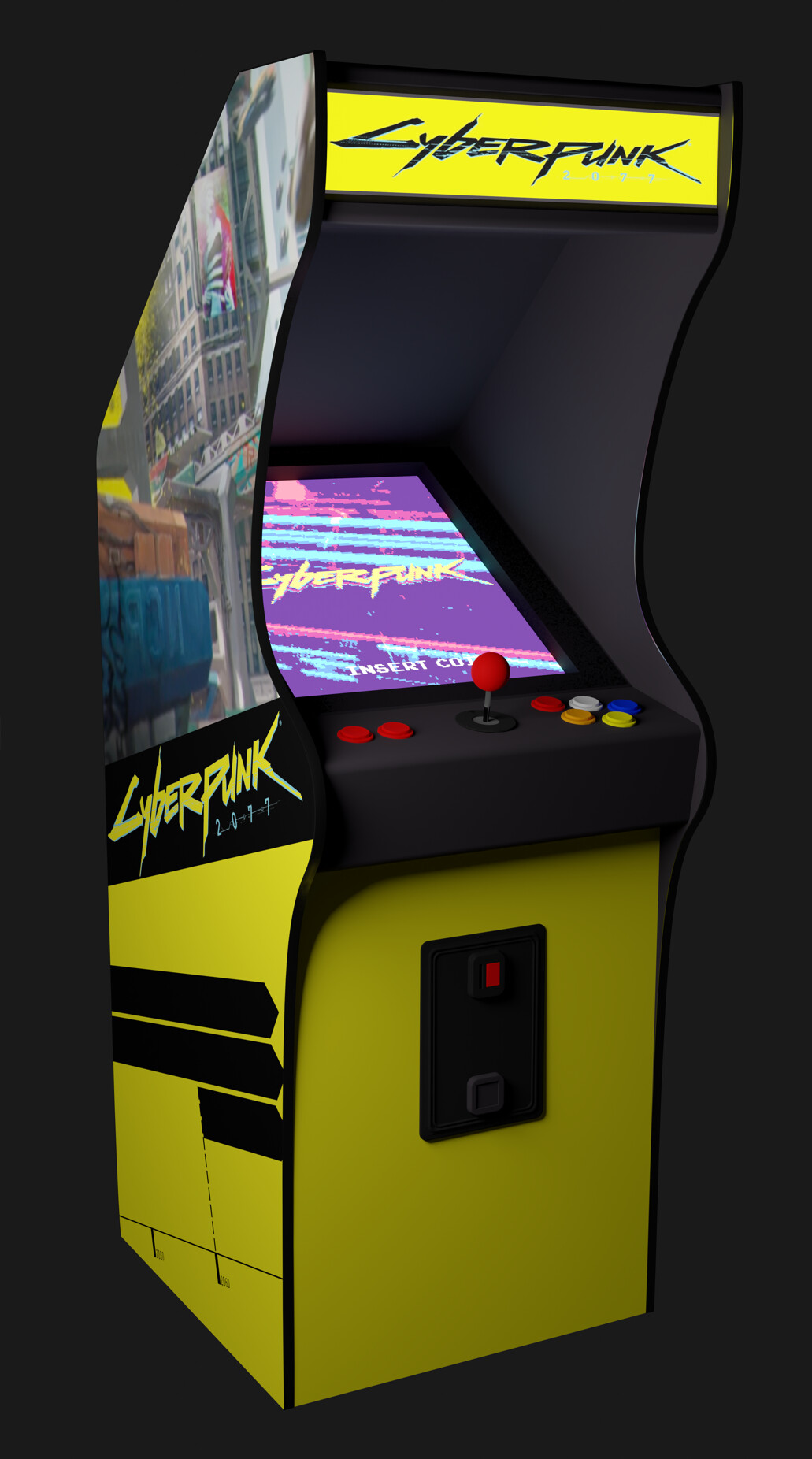 ArtStation Cyberpunk 2077 Arcade