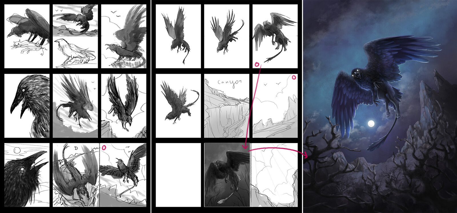 Concept sketches.