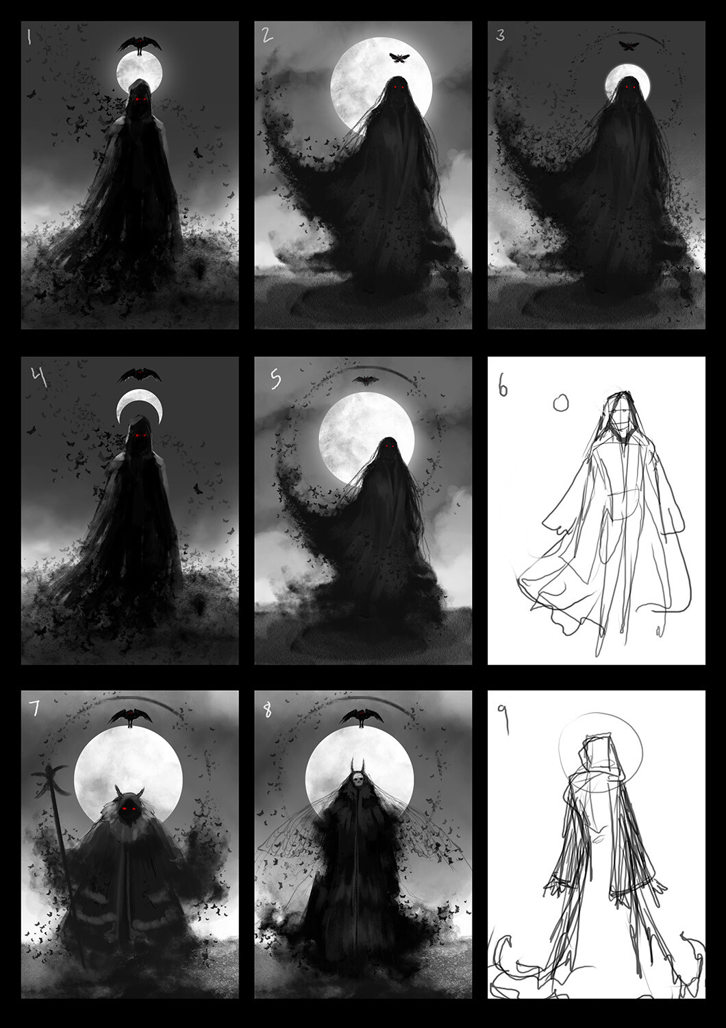 Concept sketches.