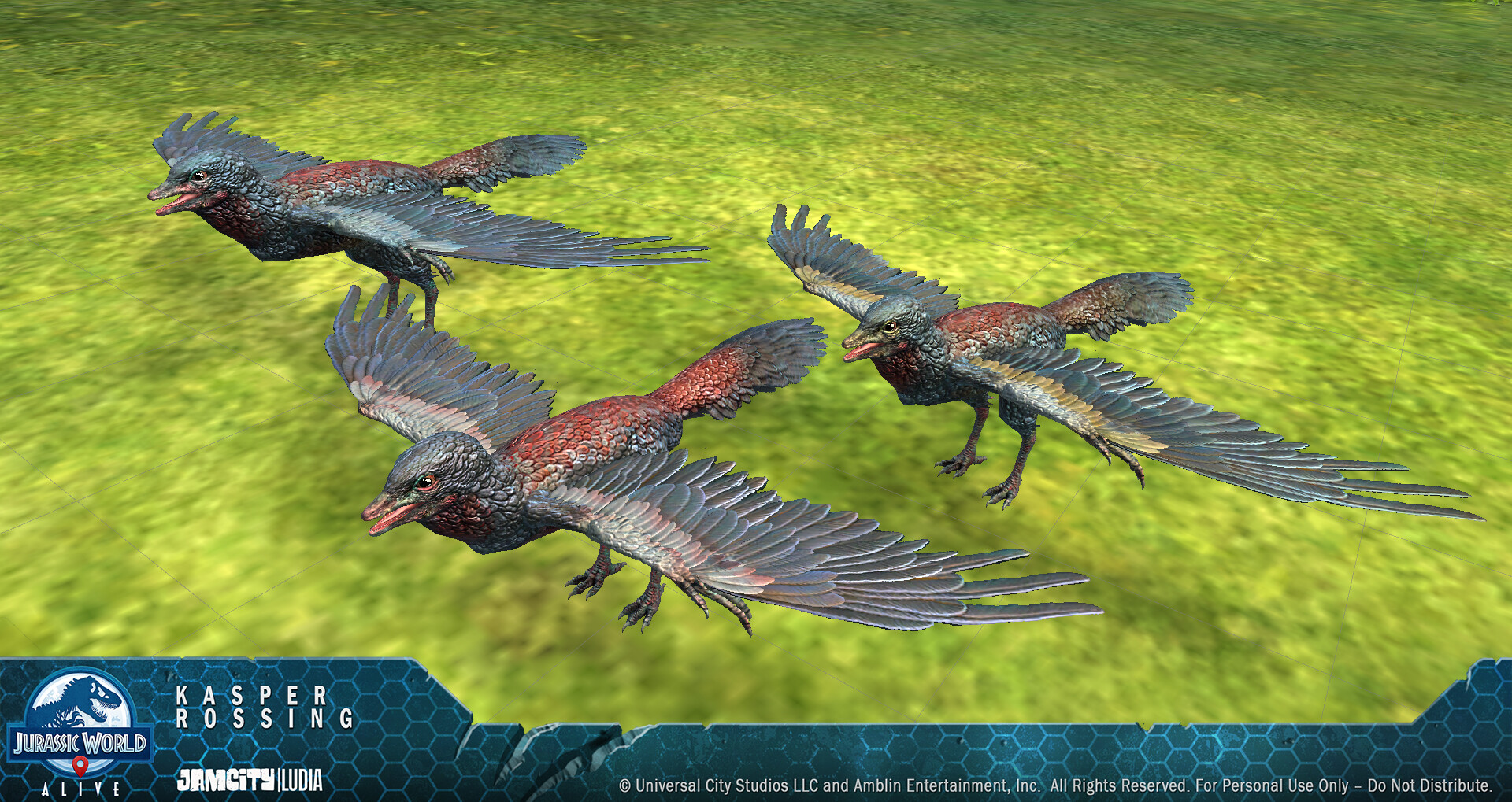 Kasper Rossing Archaeopteryx & Argenteryx Jurassic World Alive