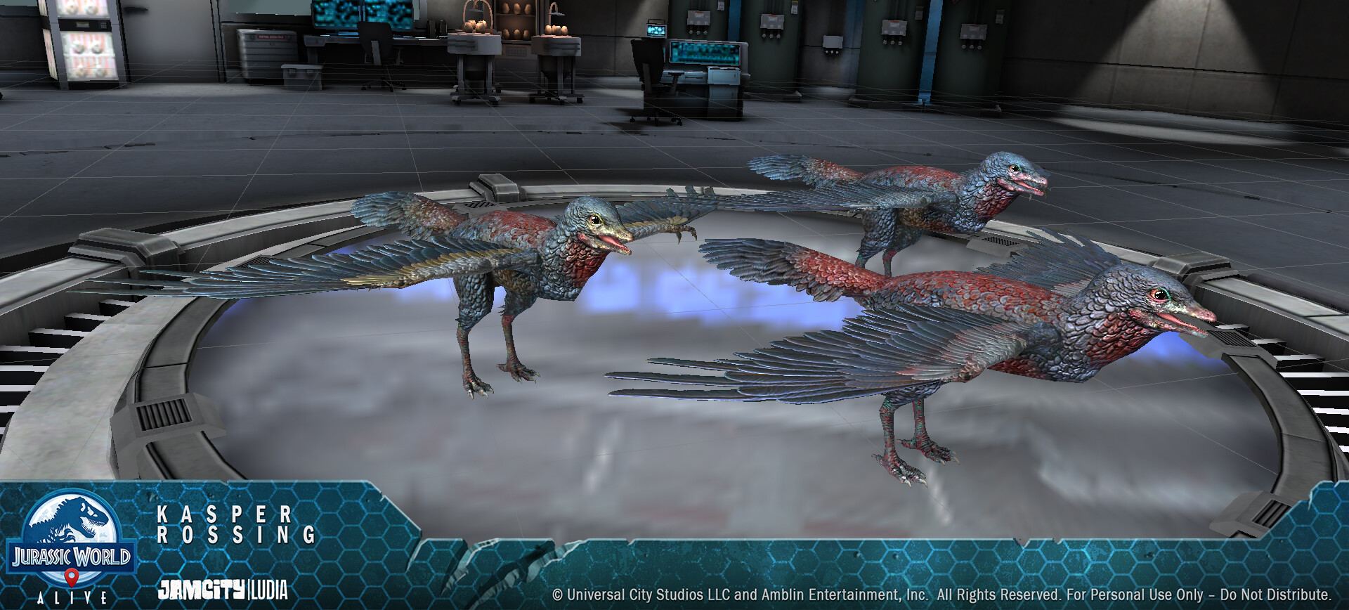 Kasper Rossing Archaeopteryx & Argenteryx Jurassic World Alive