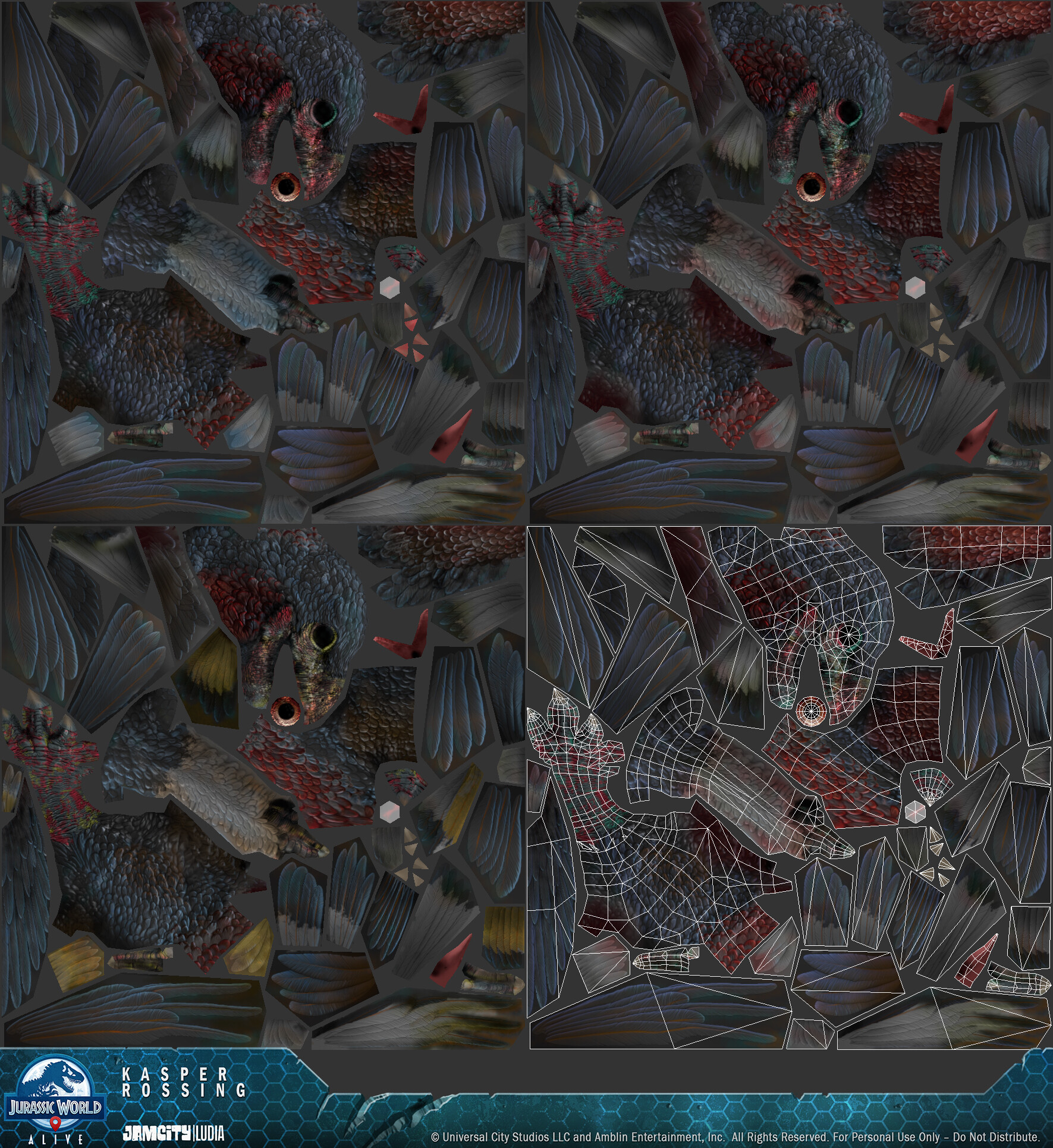 Kasper Rossing Archaeopteryx & Argenteryx Jurassic World Alive