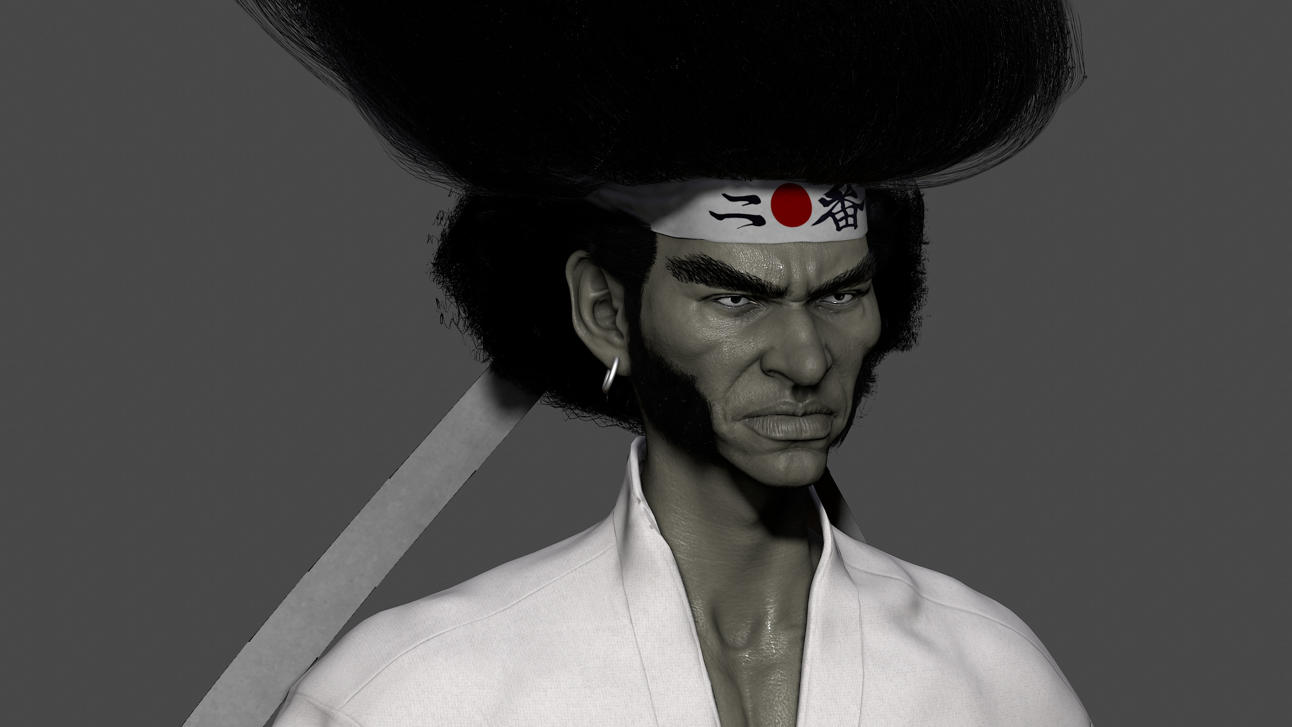 ArtStation - Afro Samurai color