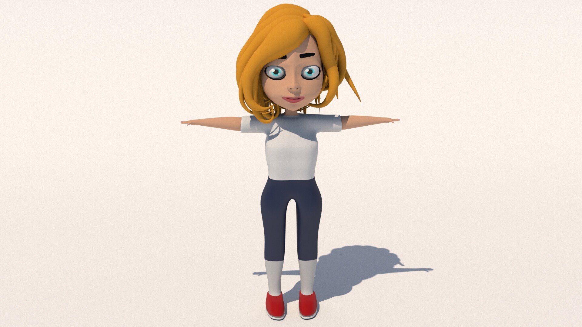 ArtStation - Female Character T Pose