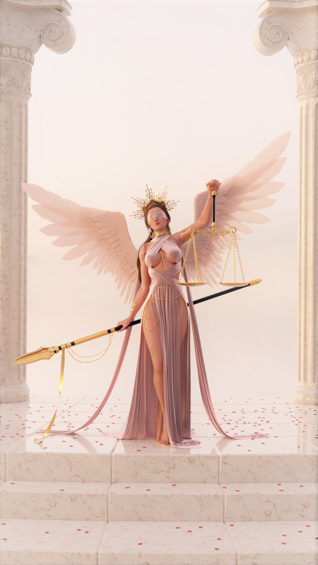 ArtStation Themis Greek Goddess of Justice