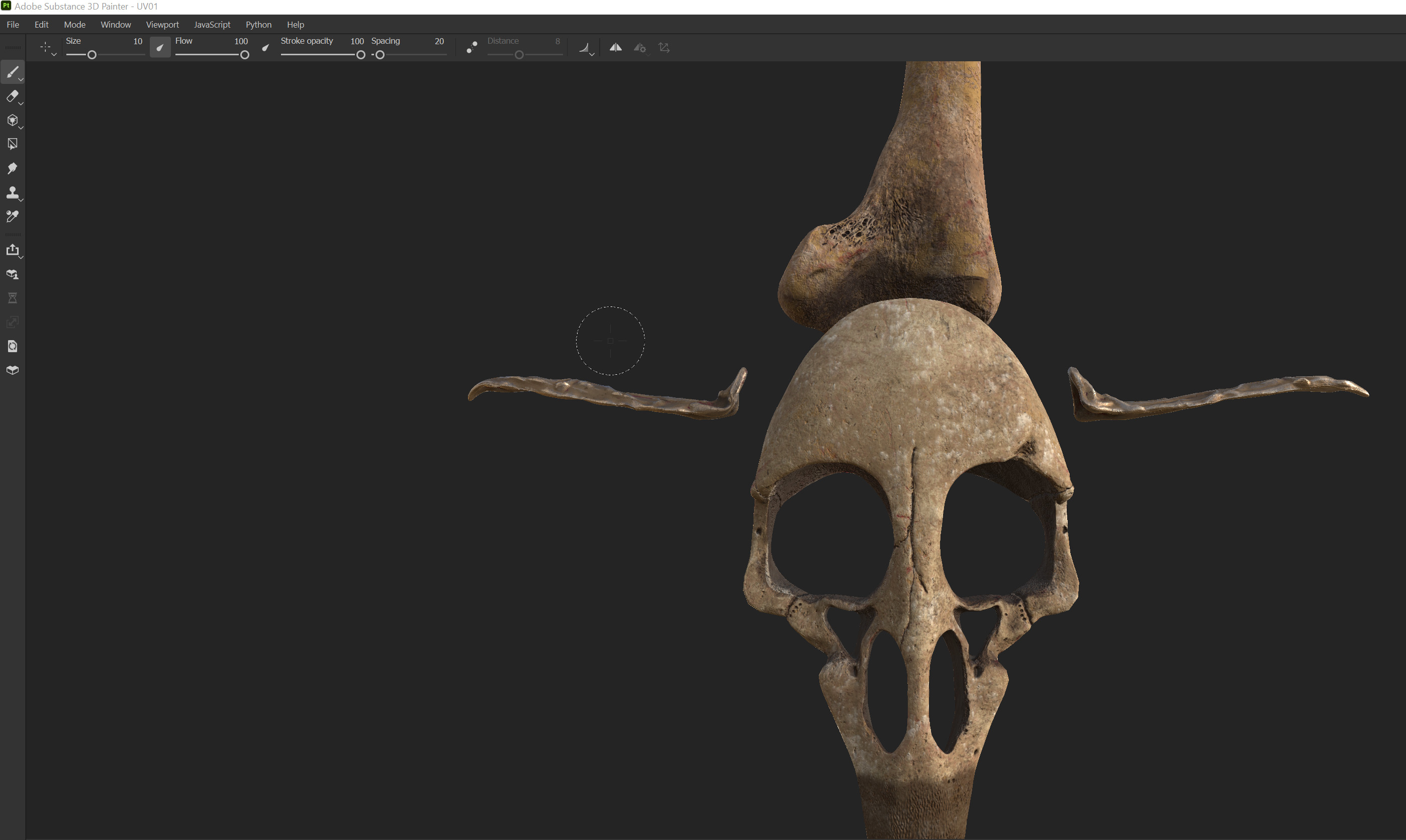 Texturing of the firts UV set
