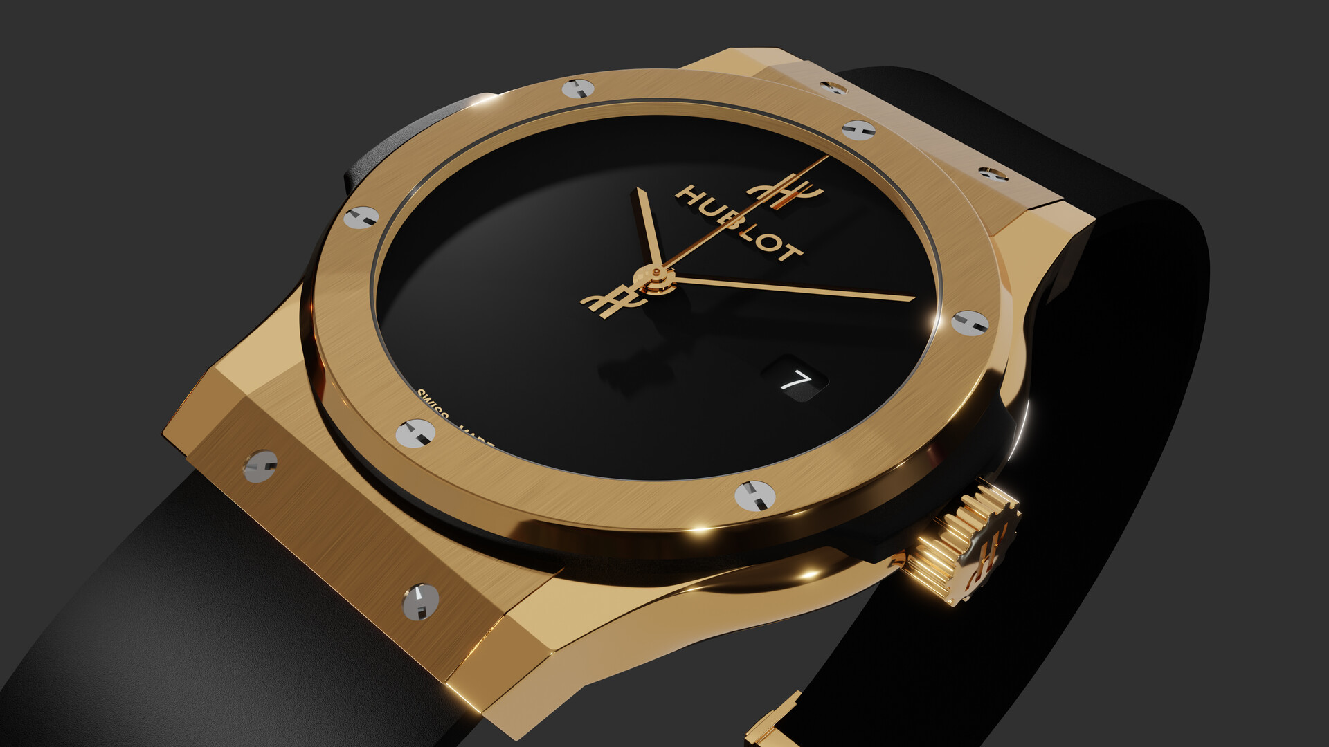 ArtStation - Hublot Classic Fusion watch