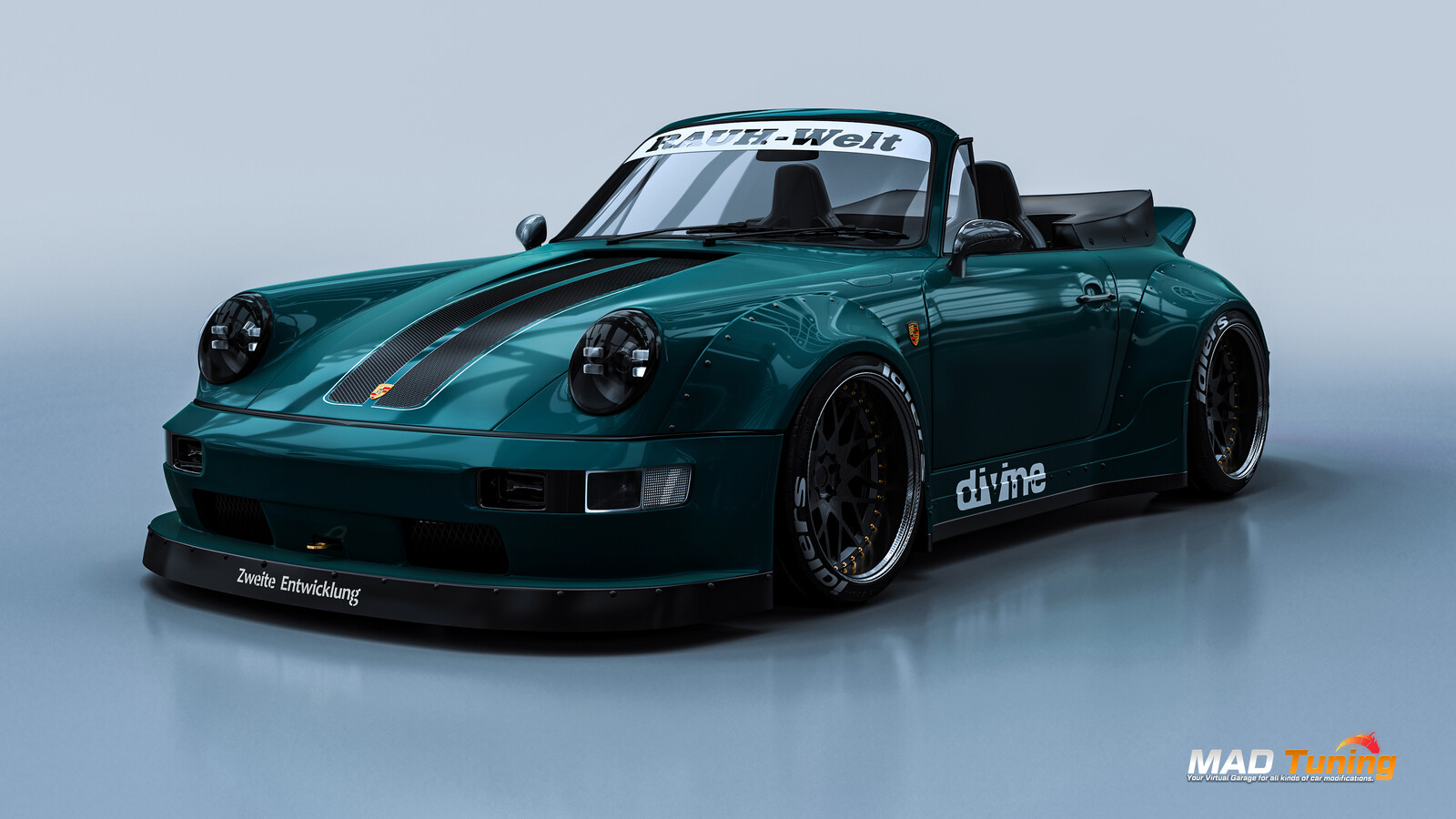 Custom 964 bodykit &amp; lights