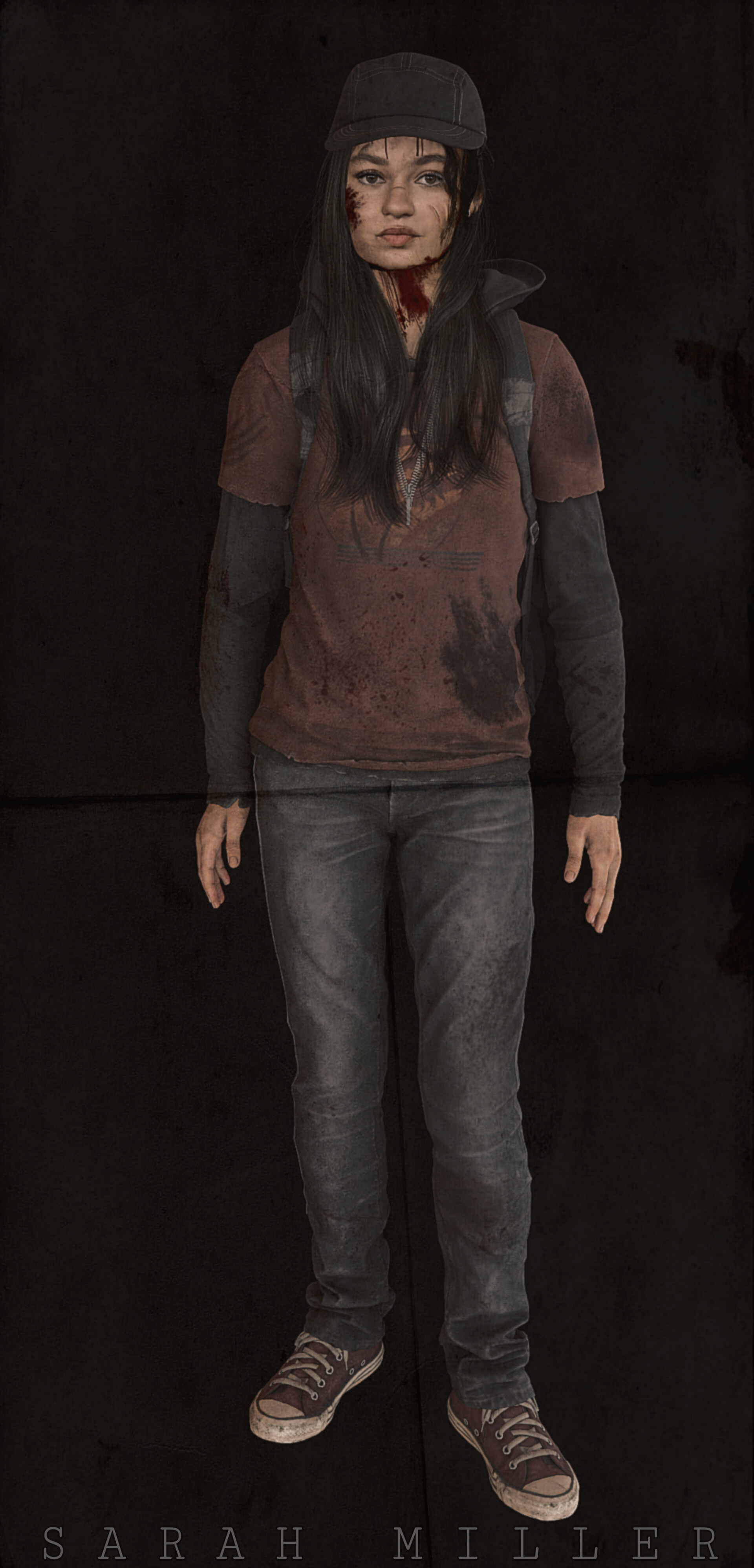 ArtStation Sarah Miller HBO version CHARACTER BREAKDOWN