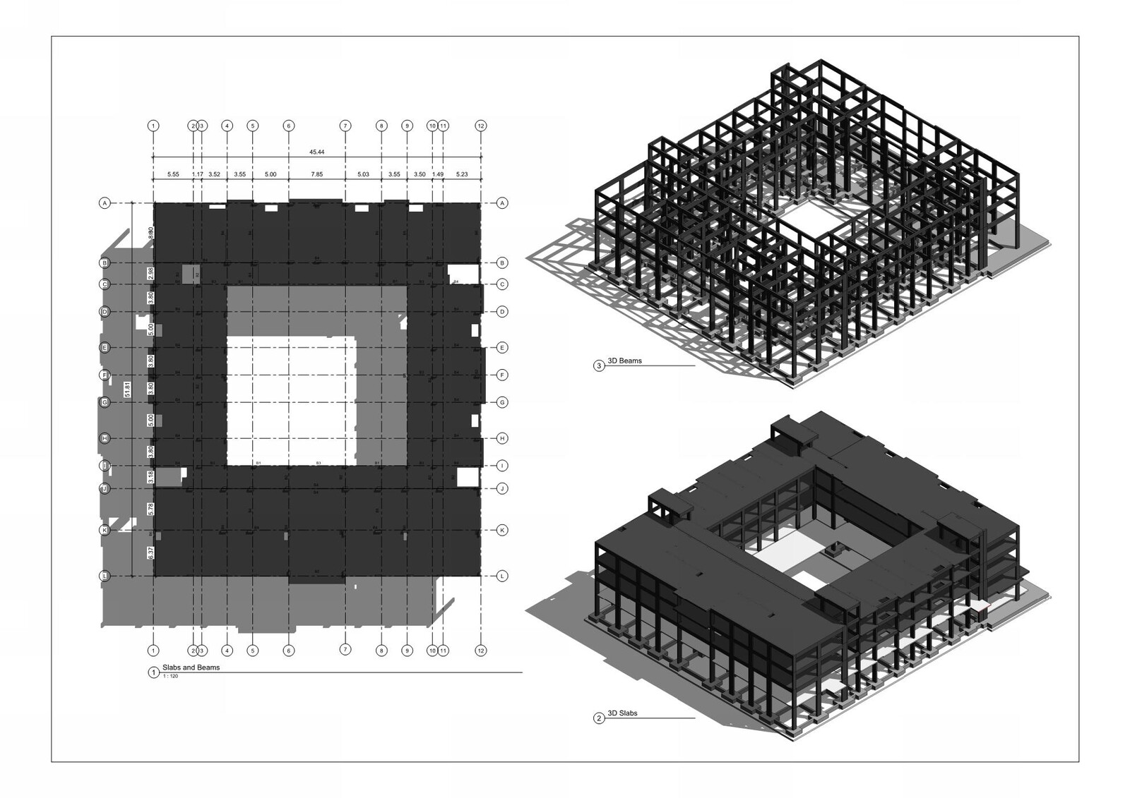 Hotel Structural and Architectural Modeling