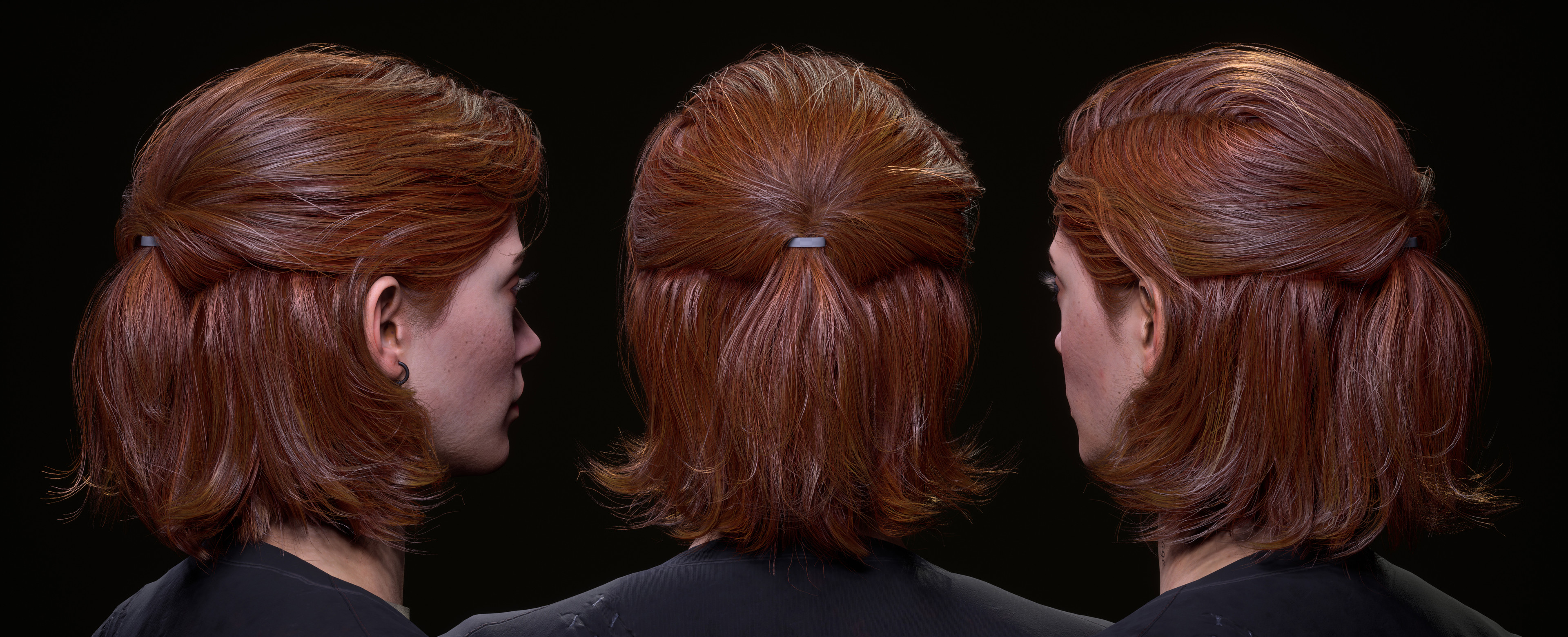 Realtime hair cards