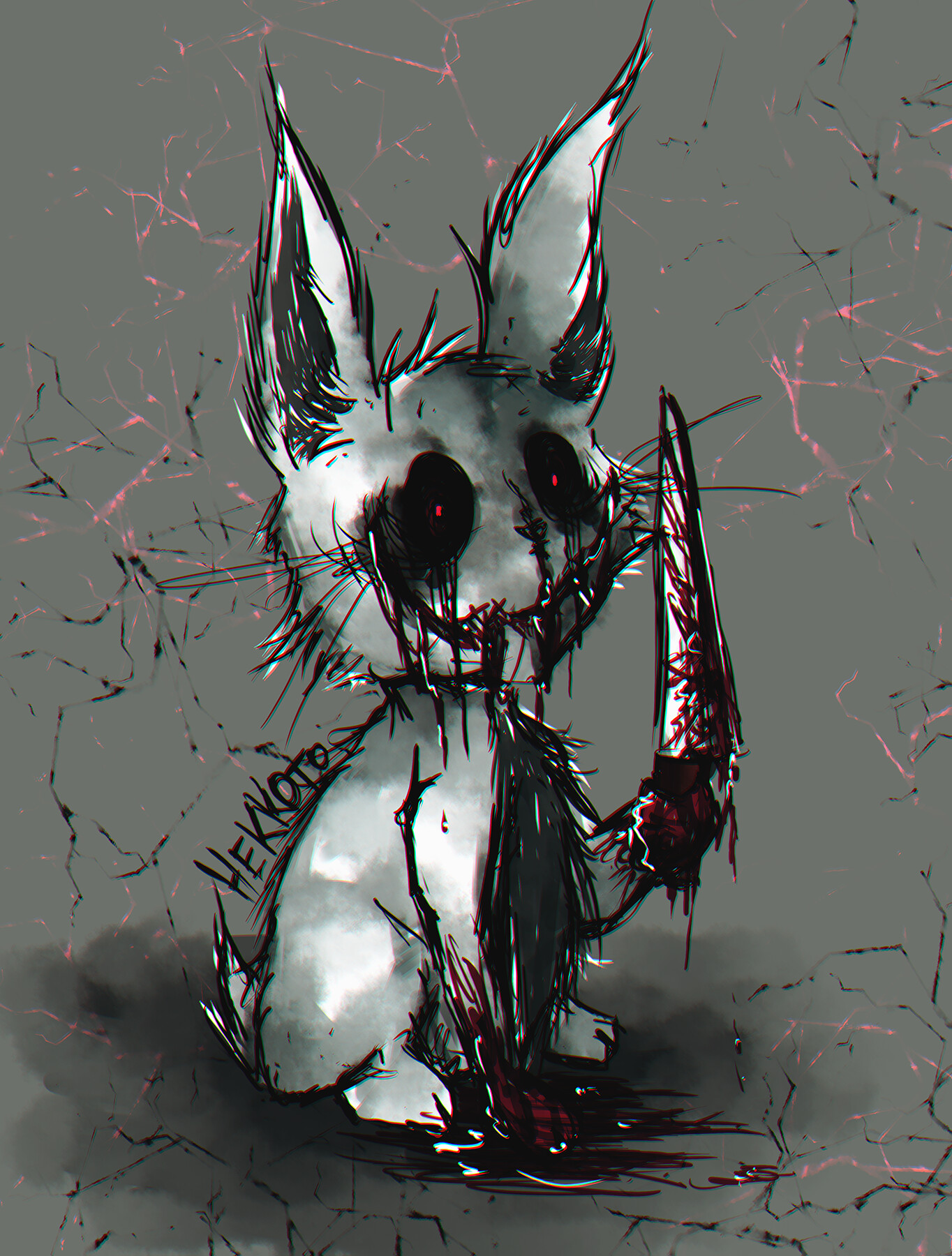 Creepy bunny sales