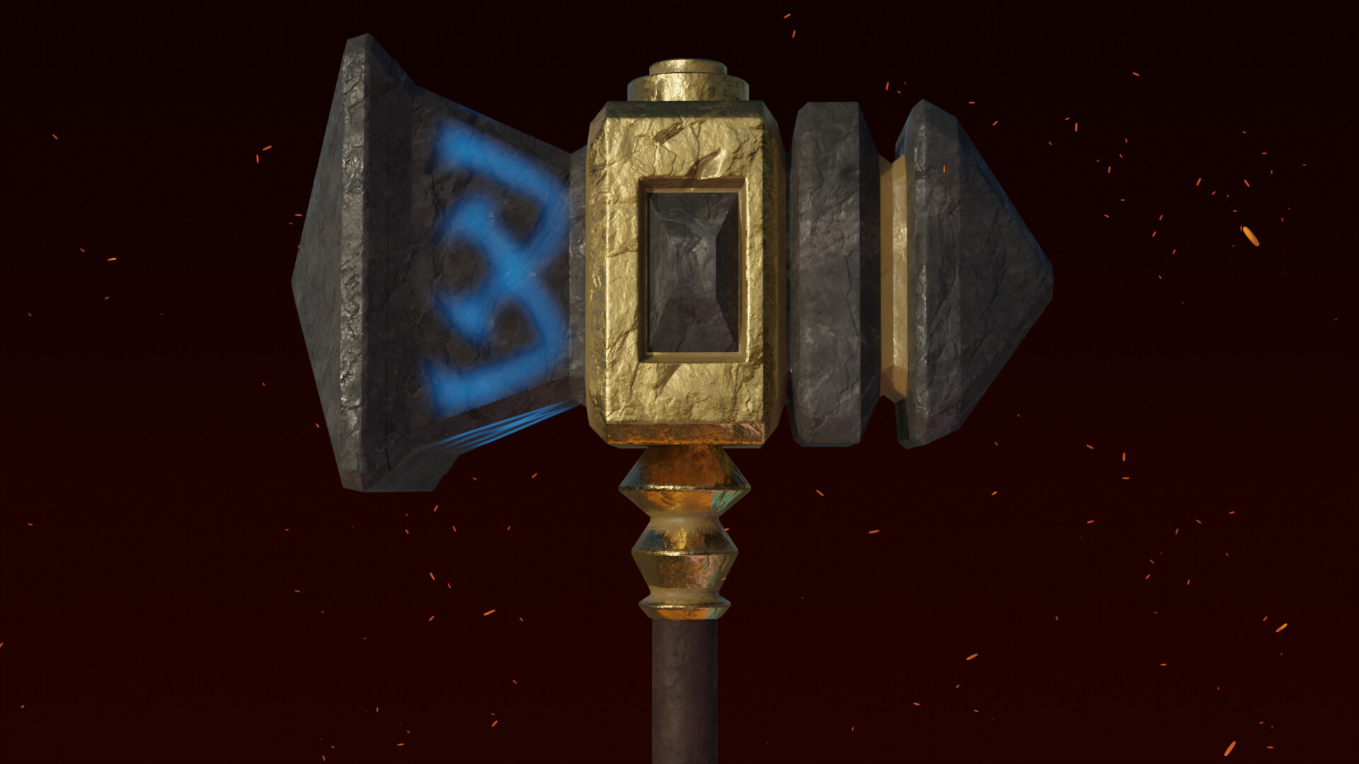 ArtStation Uther's hammer From World Of Warcraft