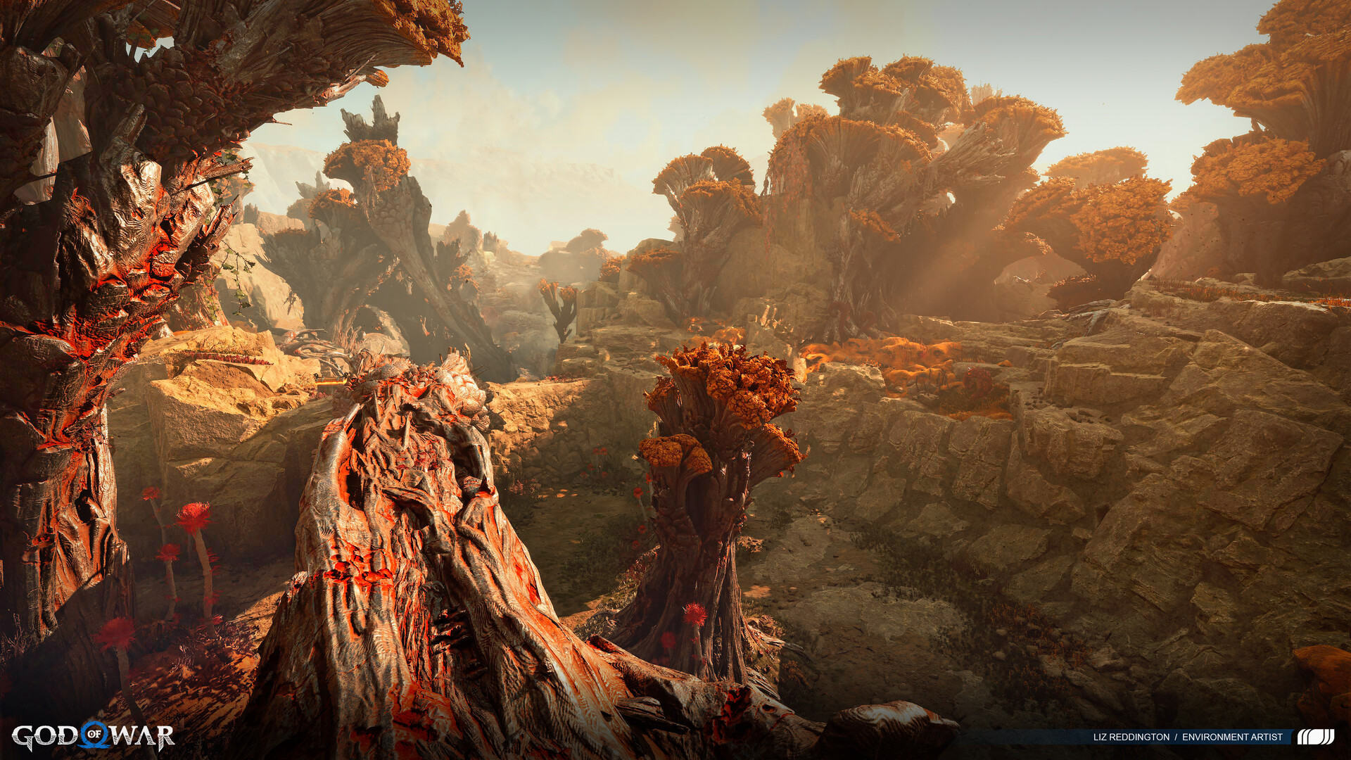 Liz Reddington God of War Ragnarok Jotunheim