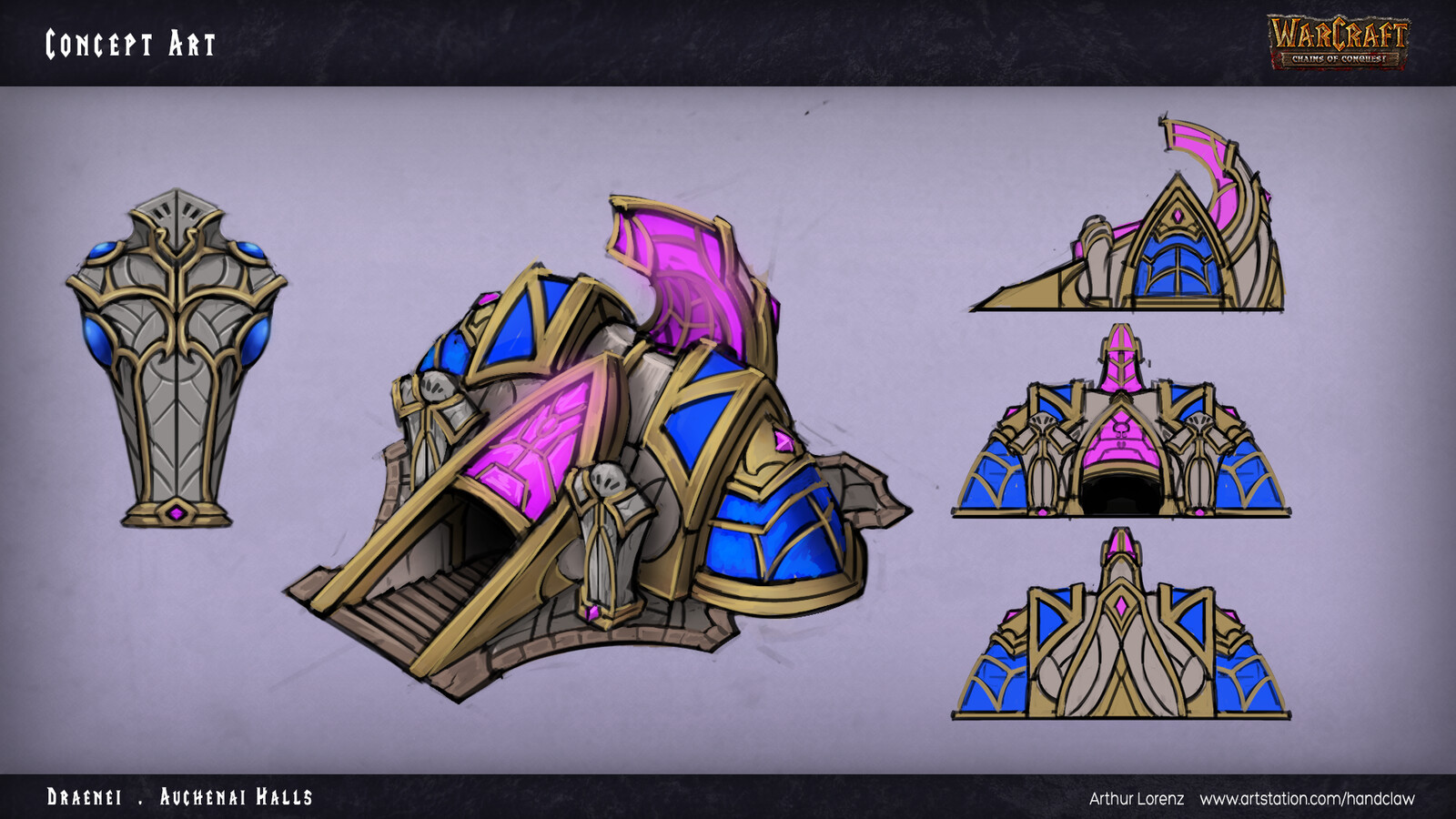 Concept Art - "Auchenei Halls"