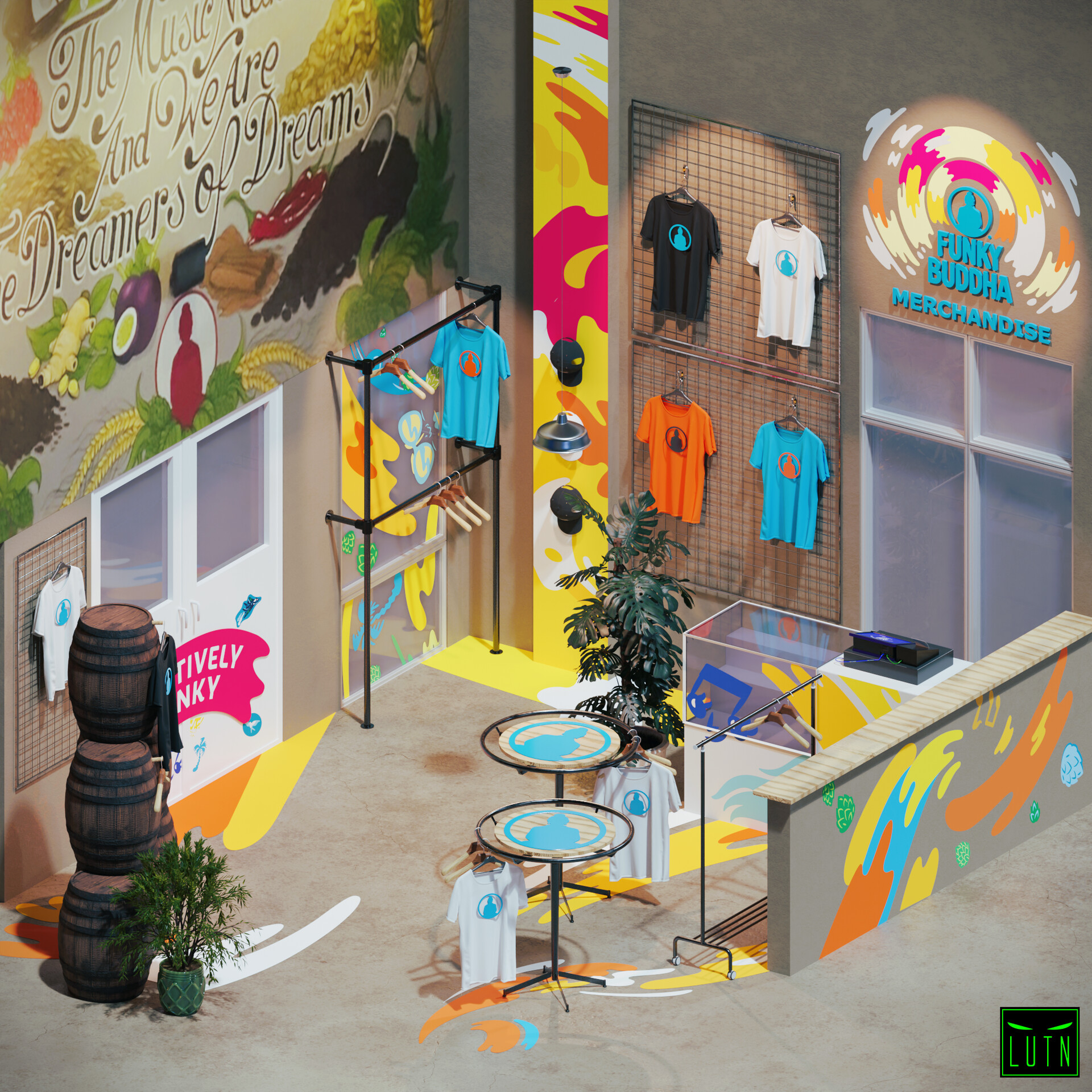 Imaginary Friend Funky Buddha Merch Store