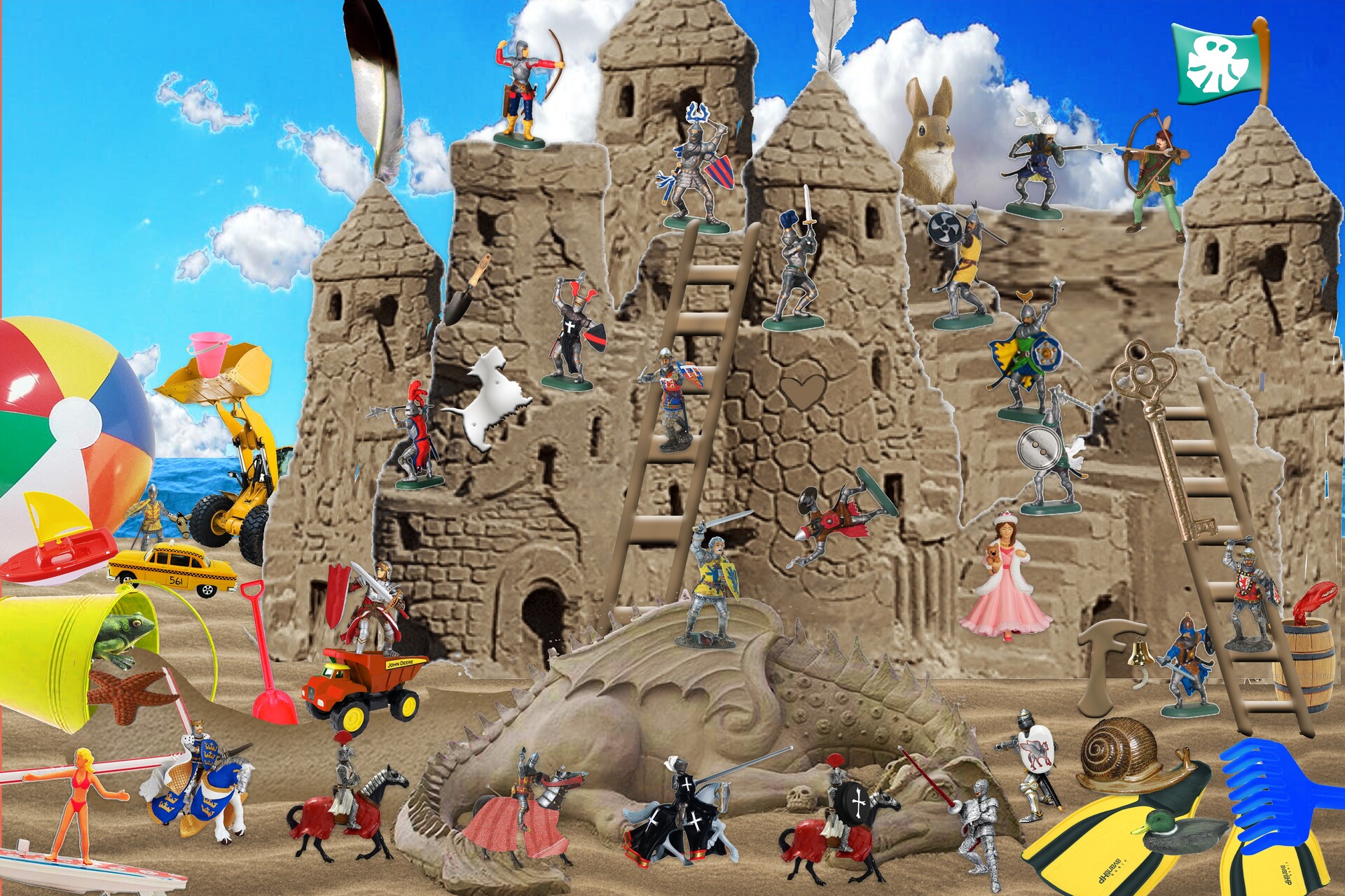 ArtStation Sand Castle my version