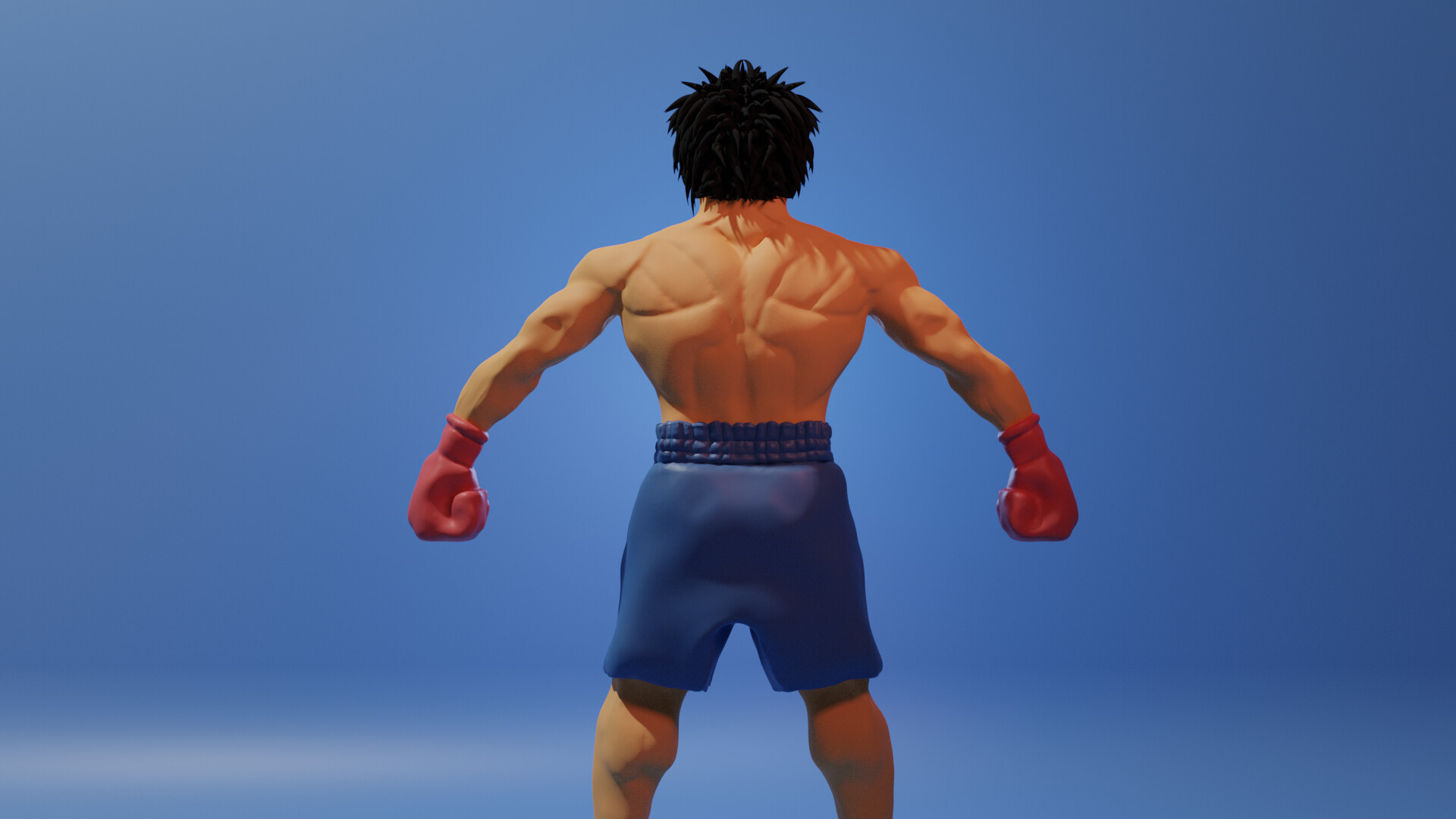 Hajime no Ippo figure 3D model 3D printable