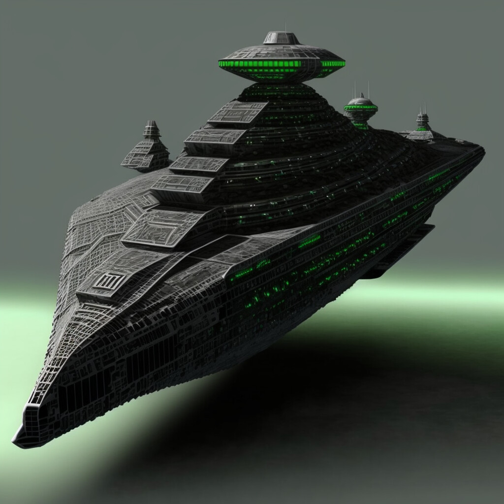Draco Mother Interstellar Ship 10