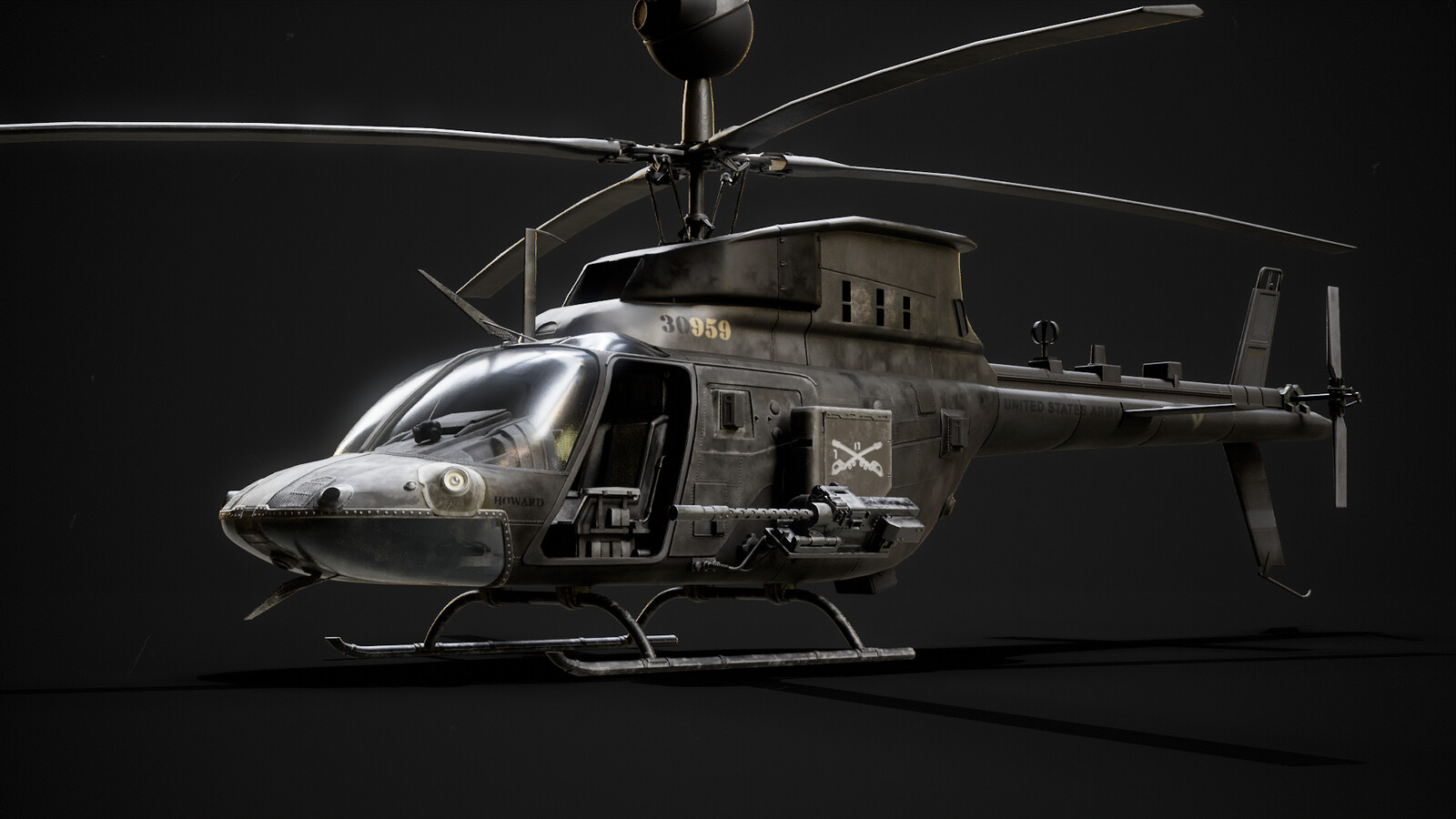 Remaster of the project in Marmoset Toolbag 4 for 2023.