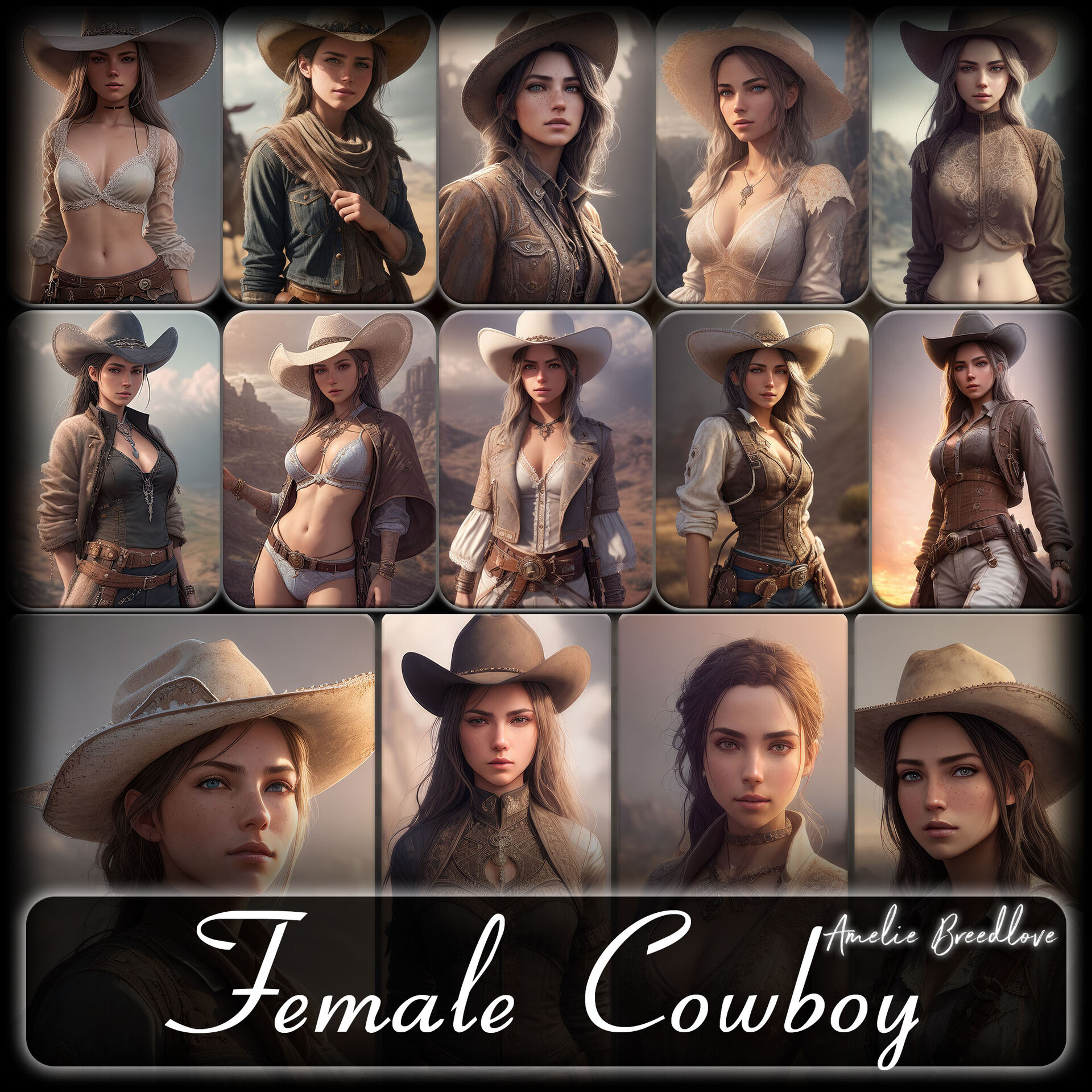 female cowboy