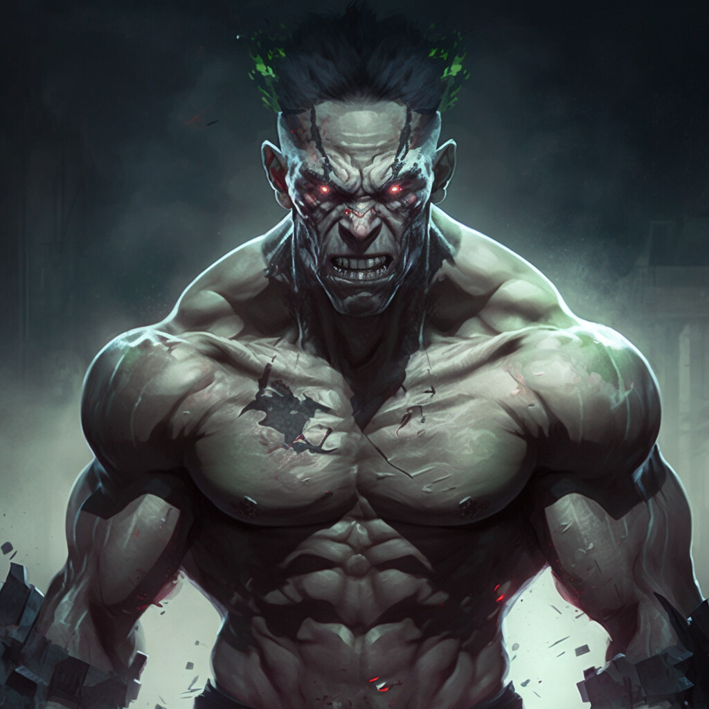 ArtStation - Concept Strong Zombie