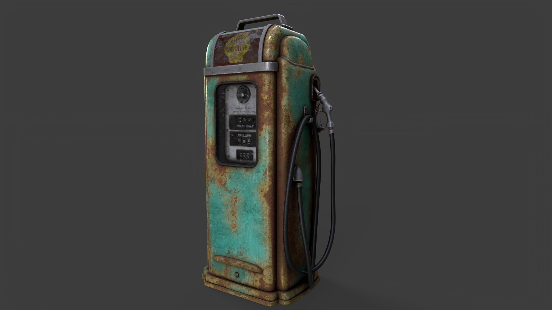 ArtStation - Vintage Gas Pump