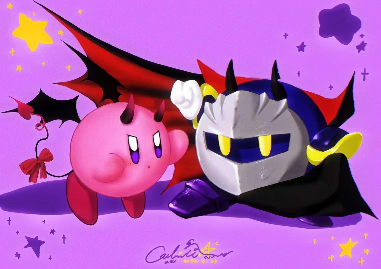 ArtStation - Kirby & Meta Knight