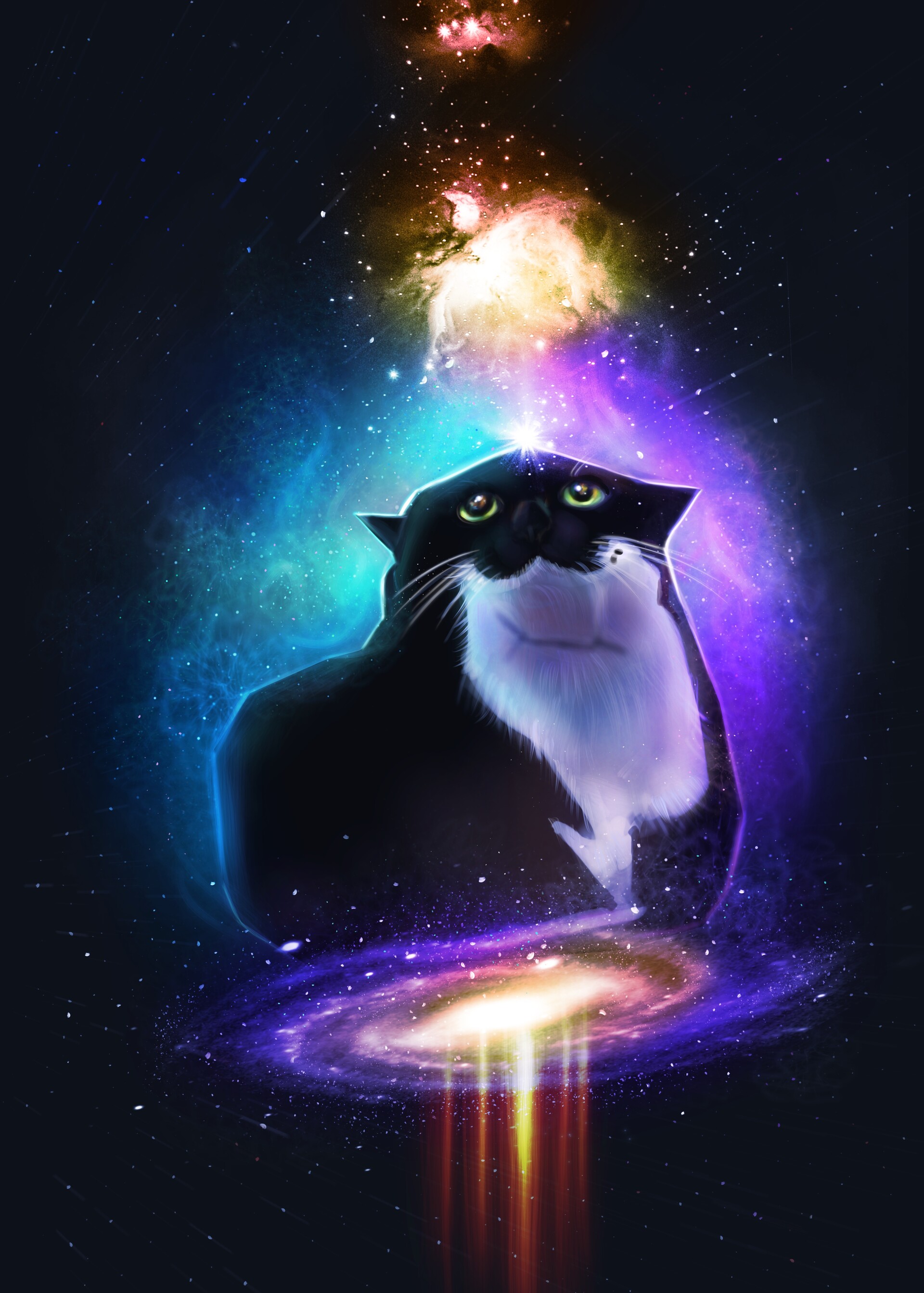 ArtStation Maxwell The Cat Master of the Universe