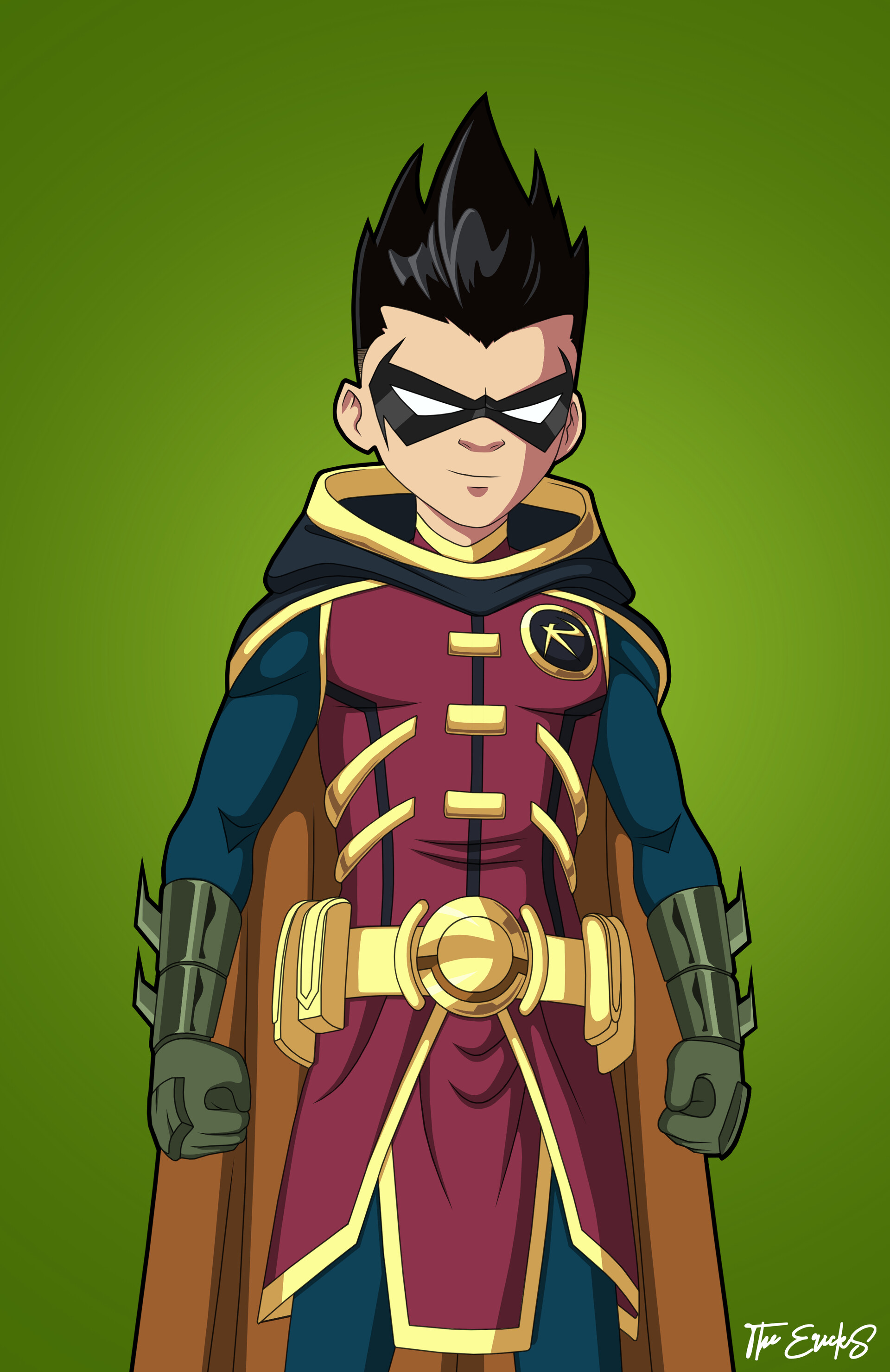 ArtStation - Robin From Teen Titans Go!
