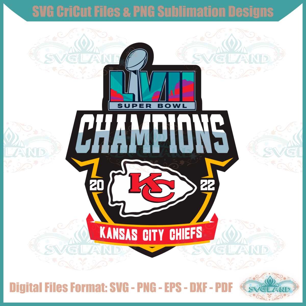 Kansas City Chiefs Super Bowl LIV Champs · Creative Fabrica