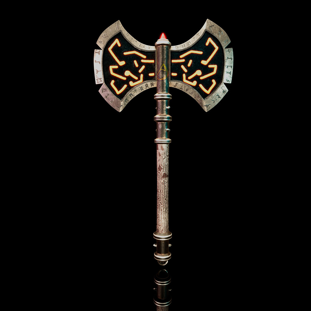 ArtStation Axe from the Mythical age