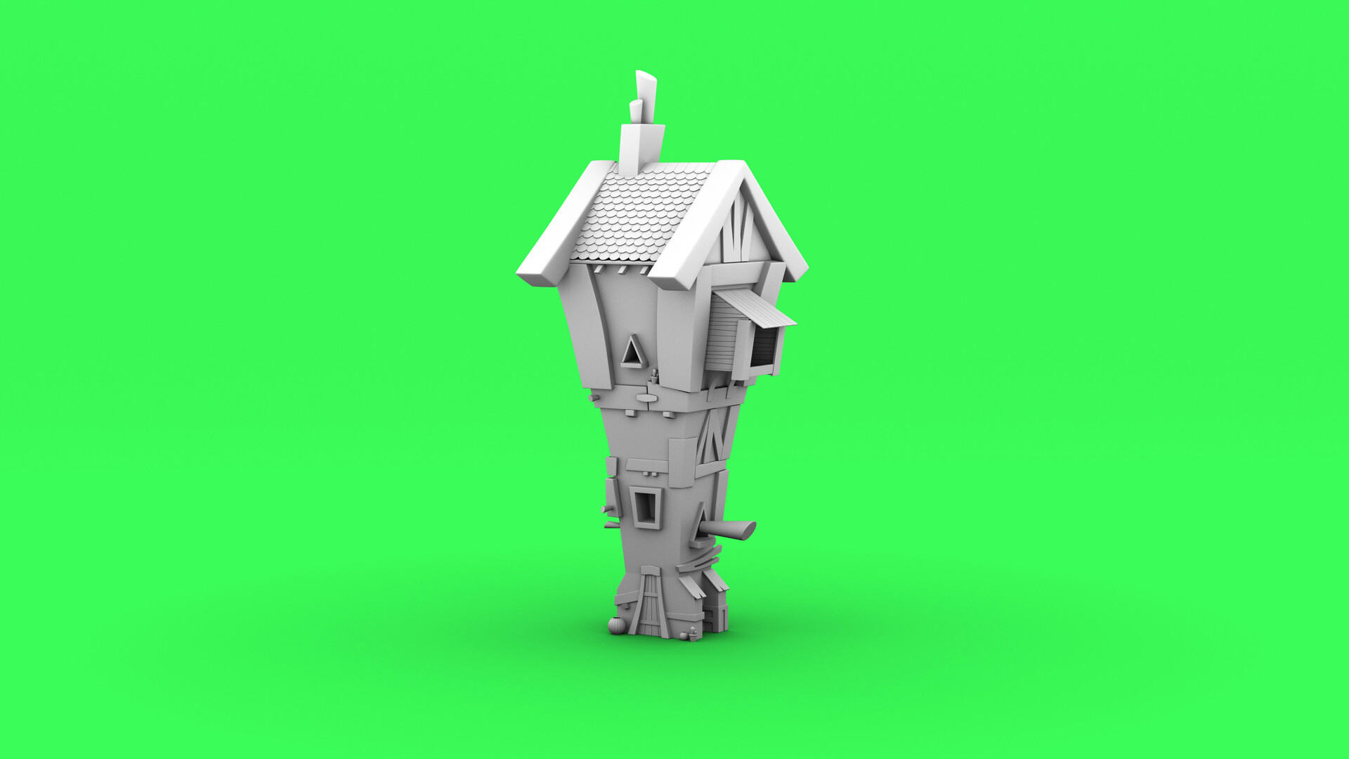 ArtStation Tall House ArtStation Tall House