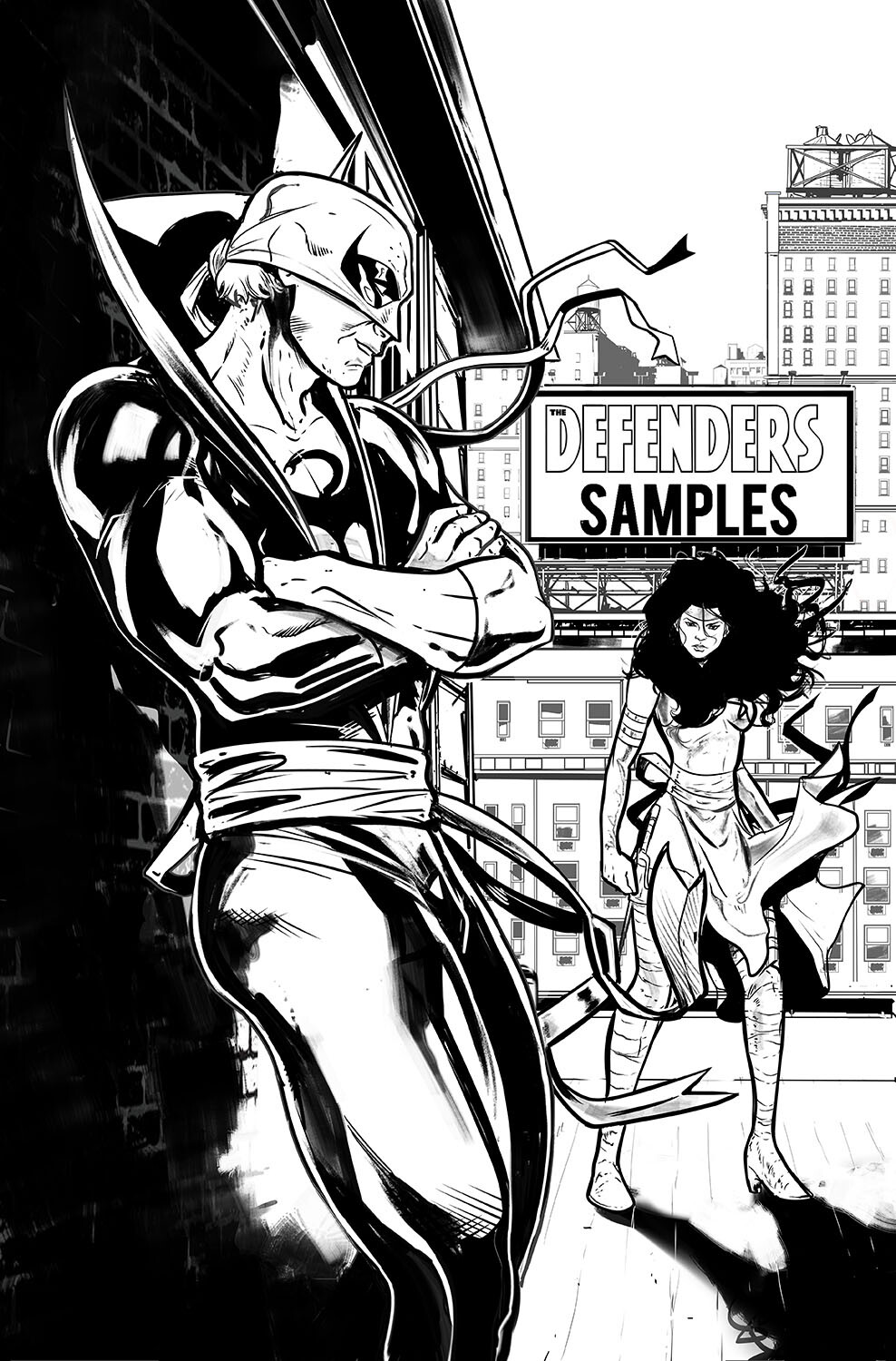 ArtStation - THE DEFENDERS SAMPLES 02