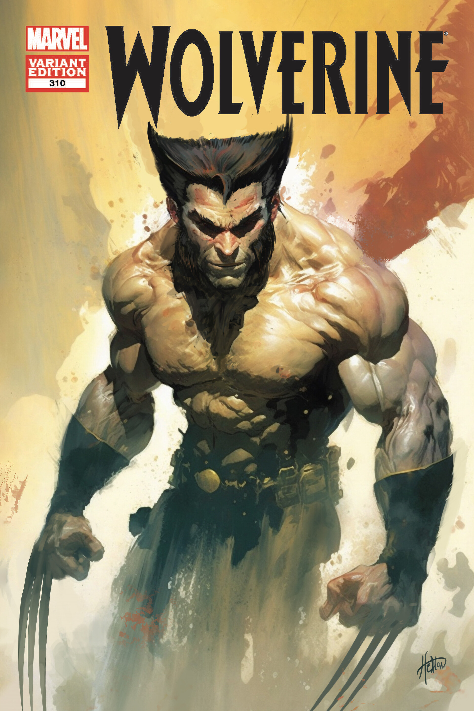 Artstation Wolverine Variant Cover