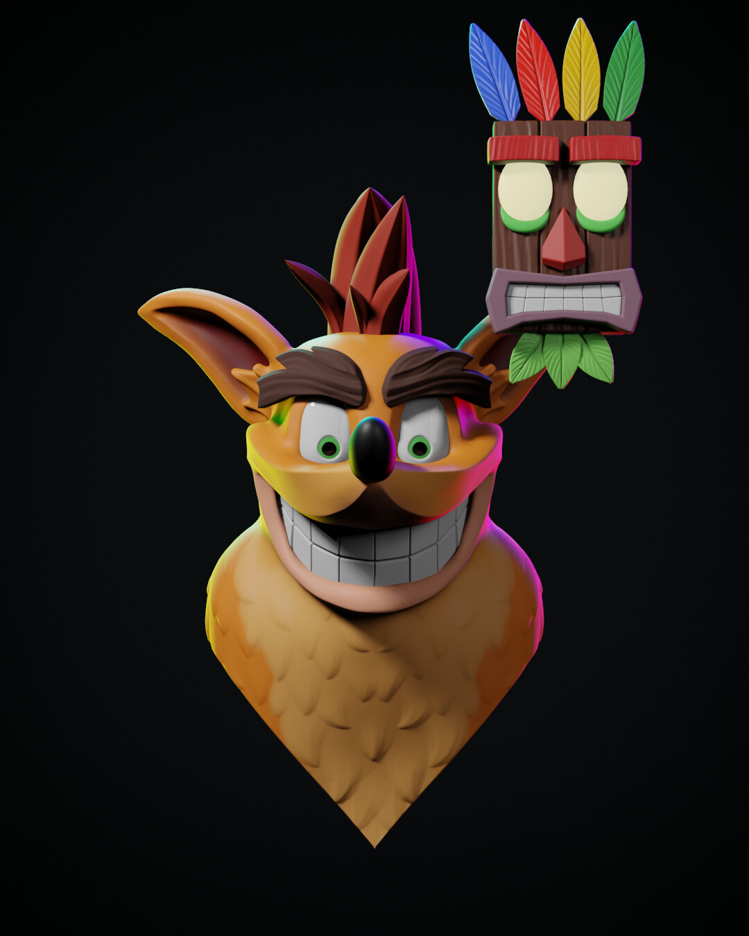 ArtStation Crash Bandicoot (Stylized)