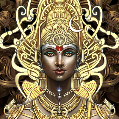 Lord Arumuga (an aspect of Muruga - He of Six Faces governing the senses) |  Lord ganesha paintings, Lord shiva painting, Lord murugan wallpapers