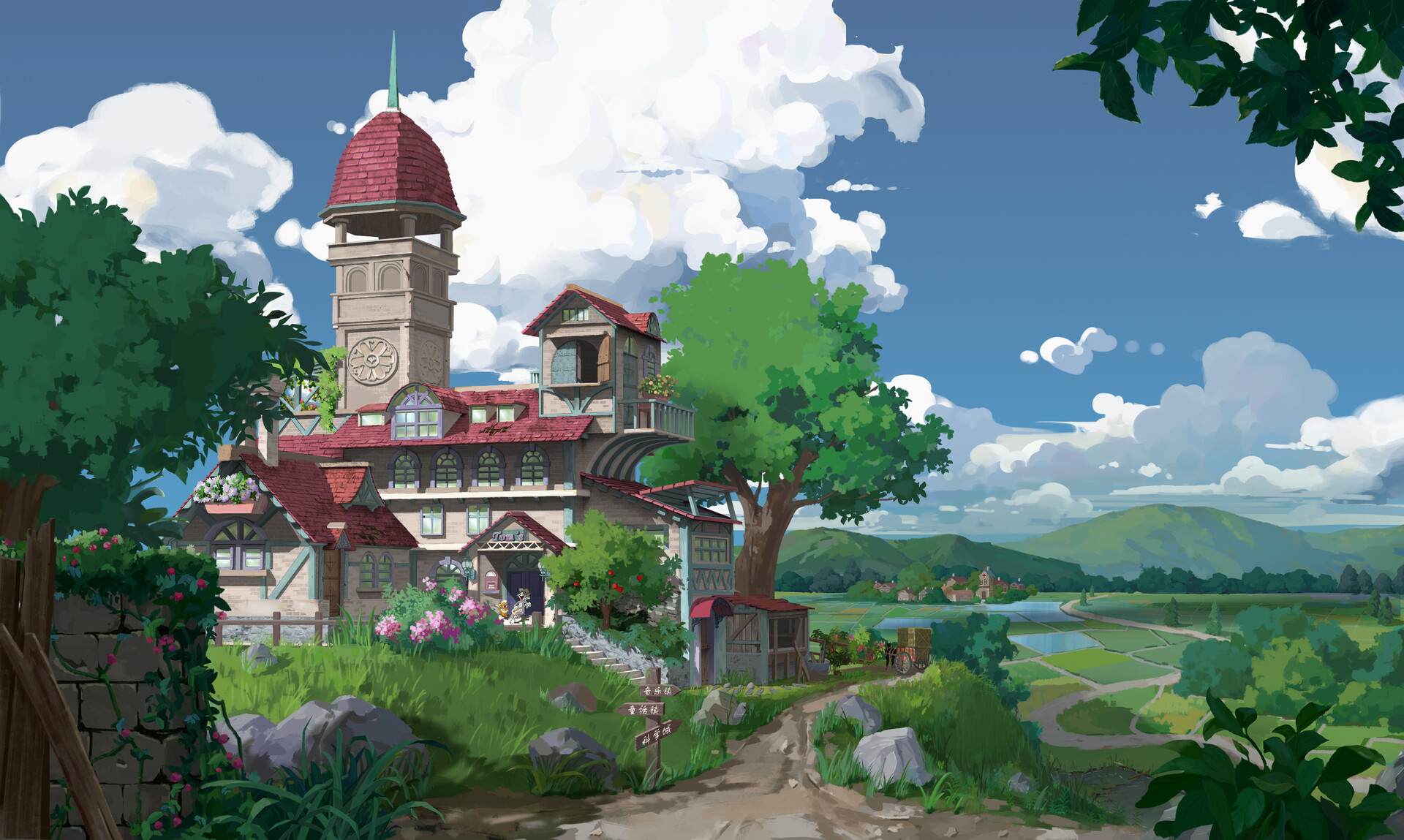 ArtStation - Tom and Jerry's country life