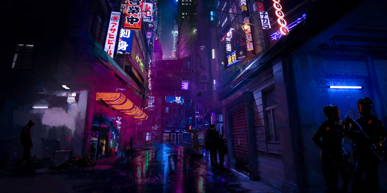 cyberpunk Alley