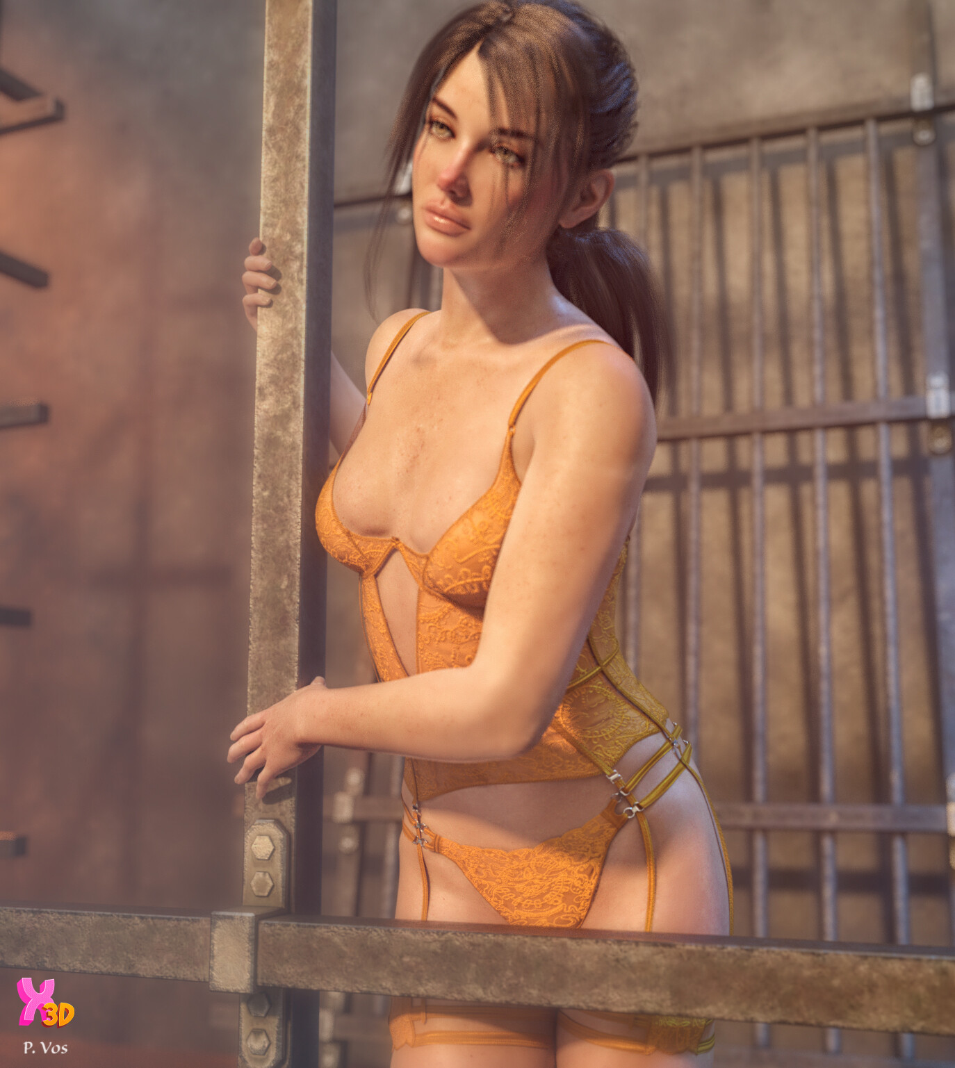 ArtStation - X Fashion Glamour Lingerie for G9 by Xtrart-3d