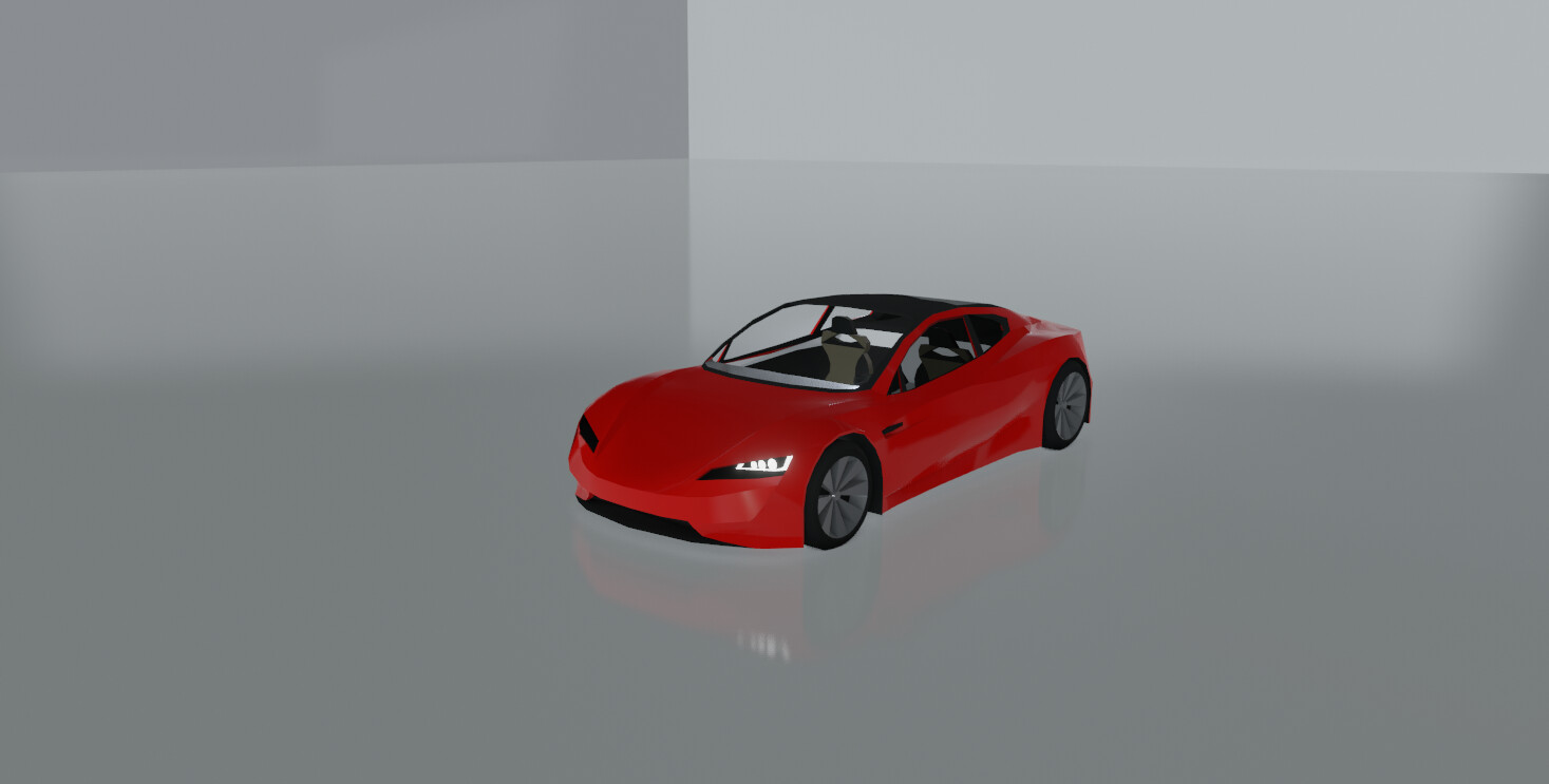 Tesla roadster roblox deals