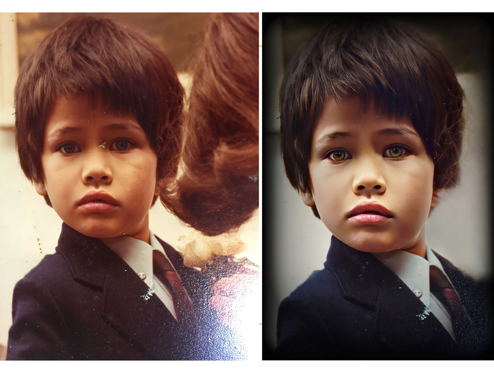 Photo restoration and retouching 