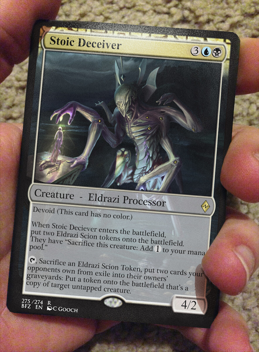 Stoic Deceiver Card Proof