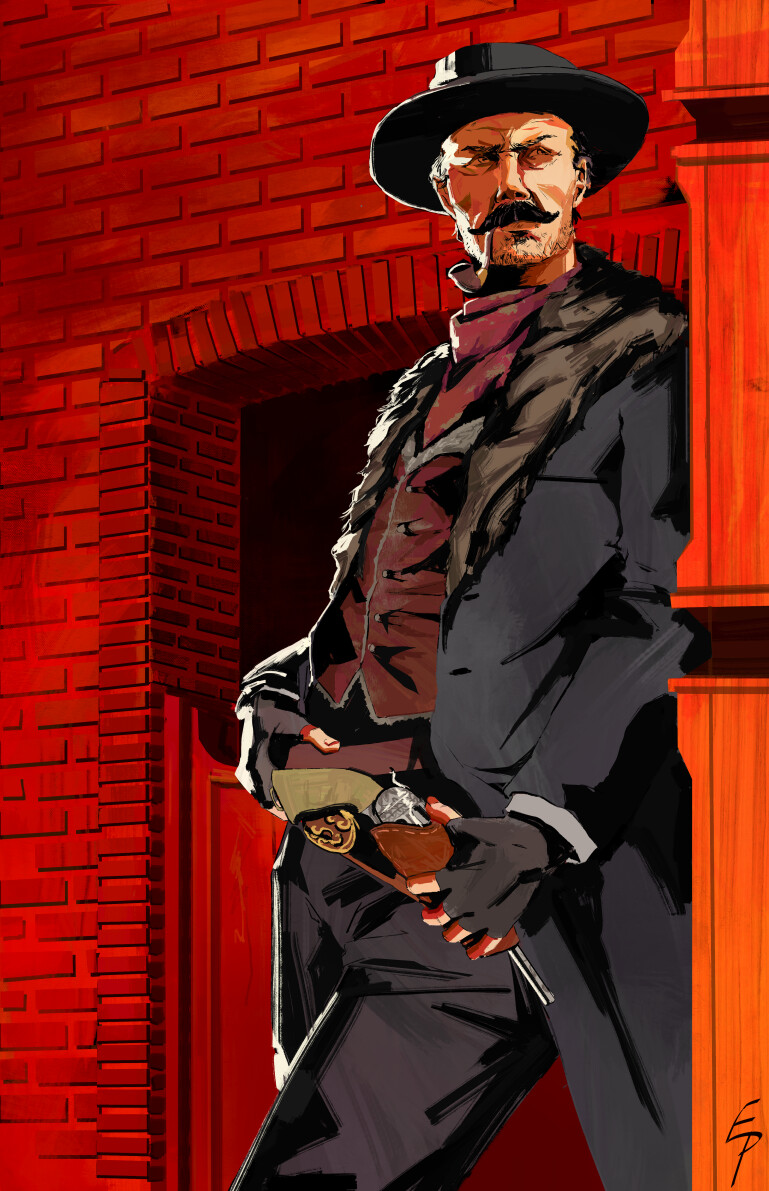 ArtStation - Red Dead Redemption 2 style commission 5