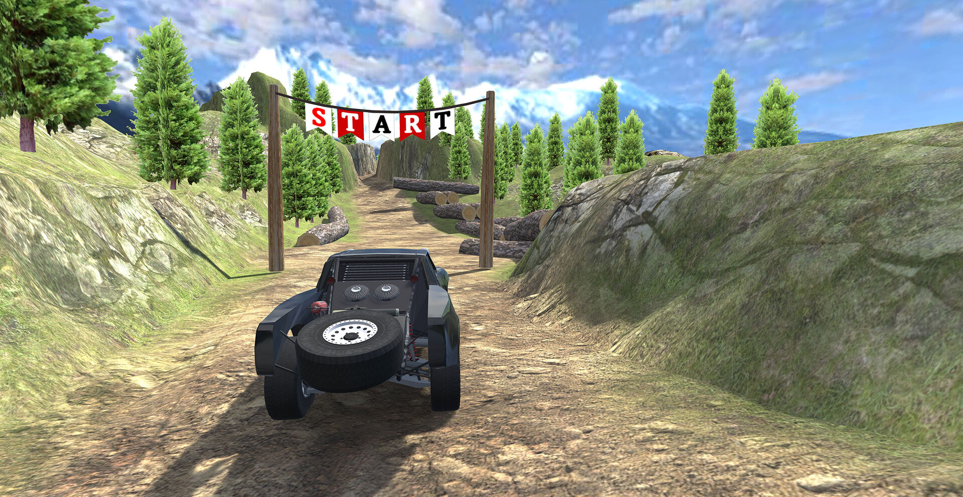 ArtStation - OFF ROAD Truck Game Environment